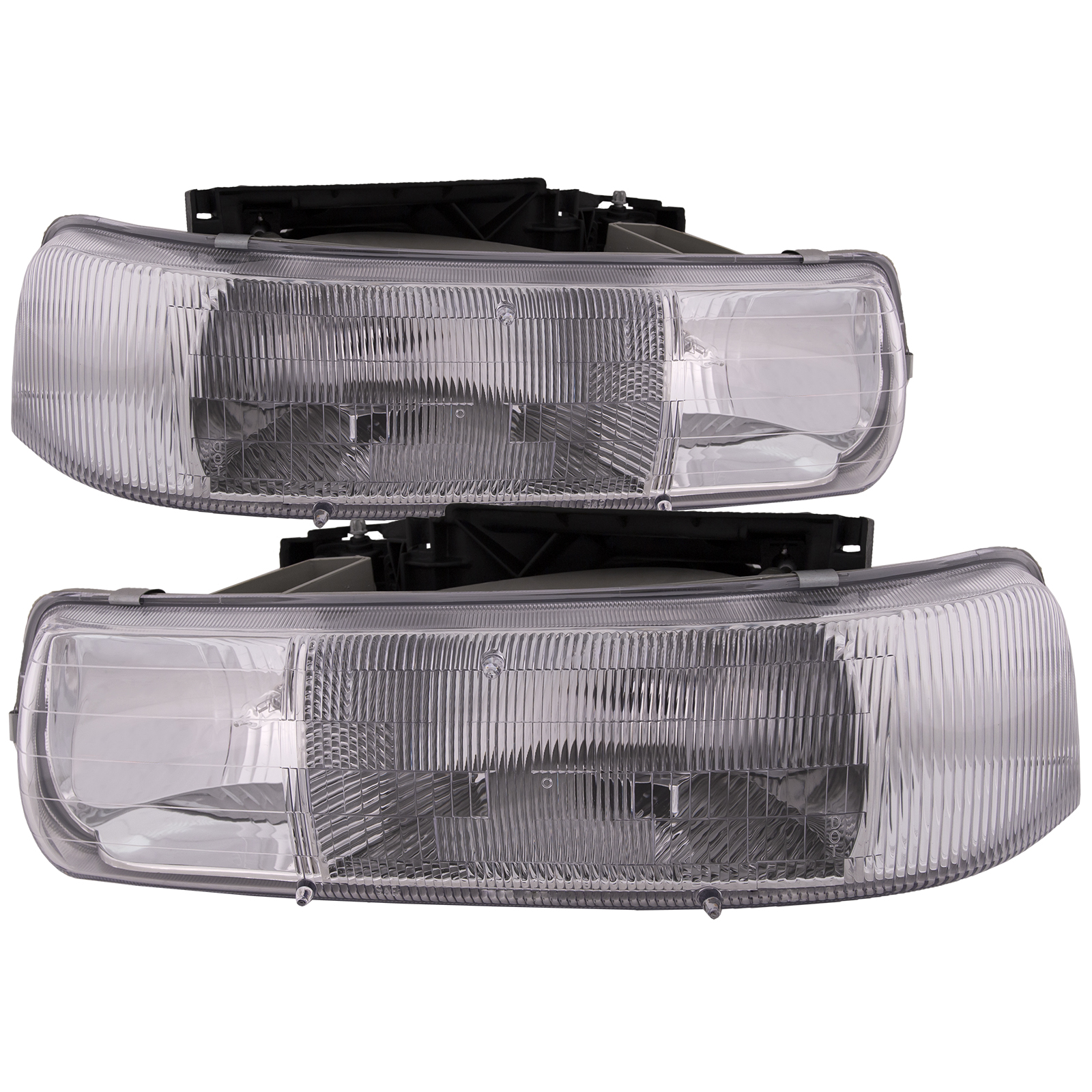 Headlight Set For 1999-2006 Chevrolet; CAPA Certified