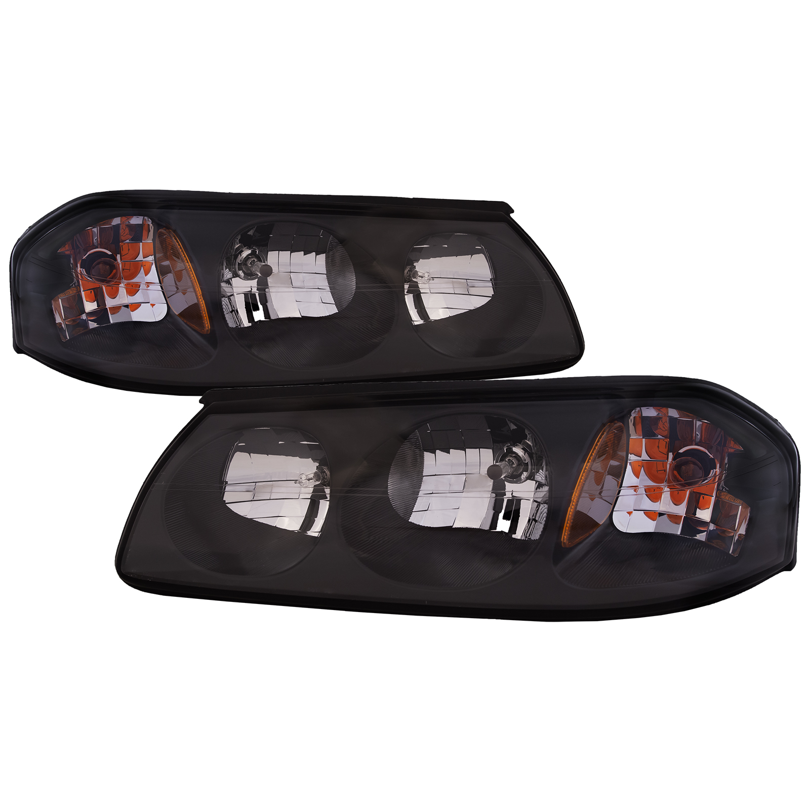 Headlight Set For 04-05 Chevrolet Impala; CAPA Certified