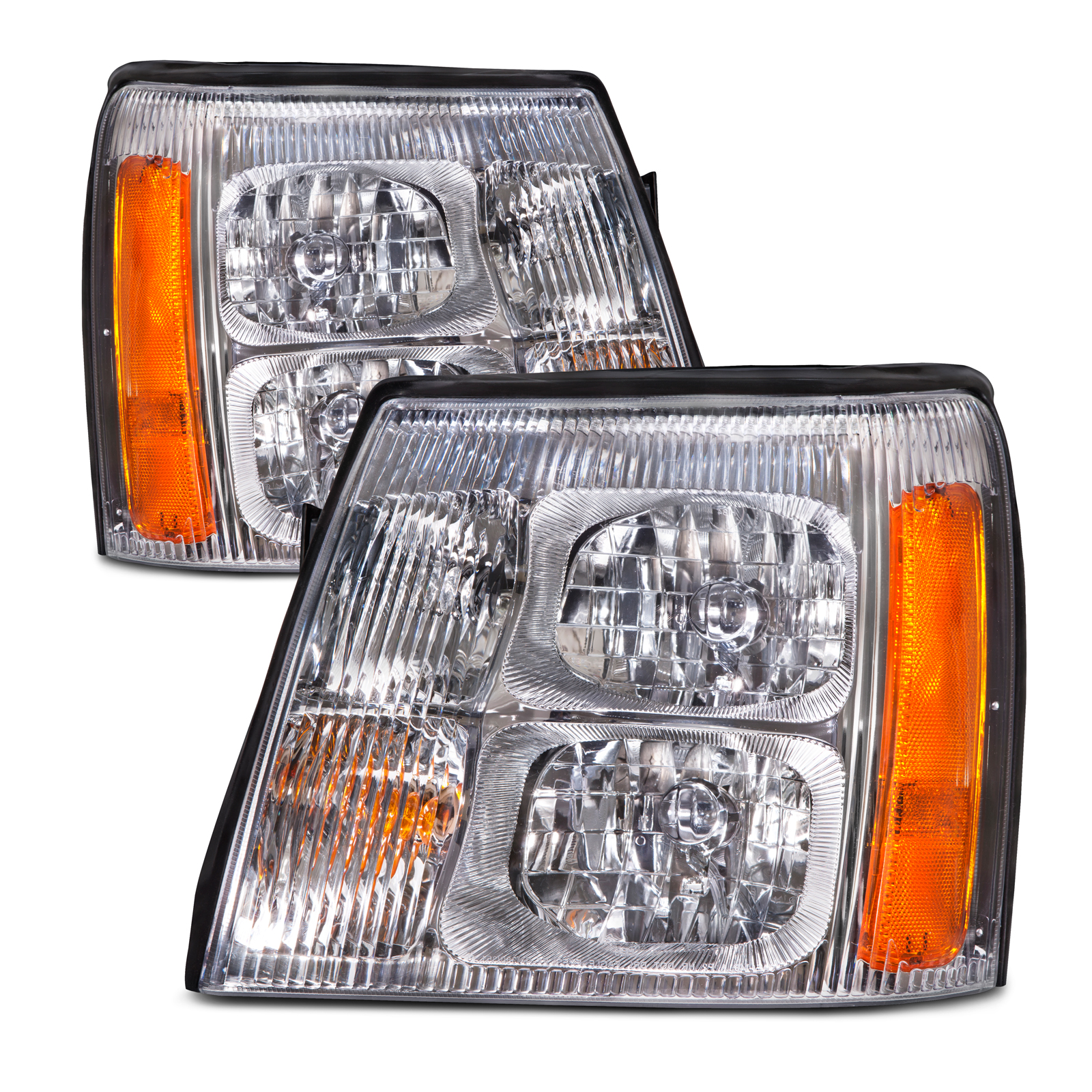 Headlight Set For 02 Cadillac Escalade