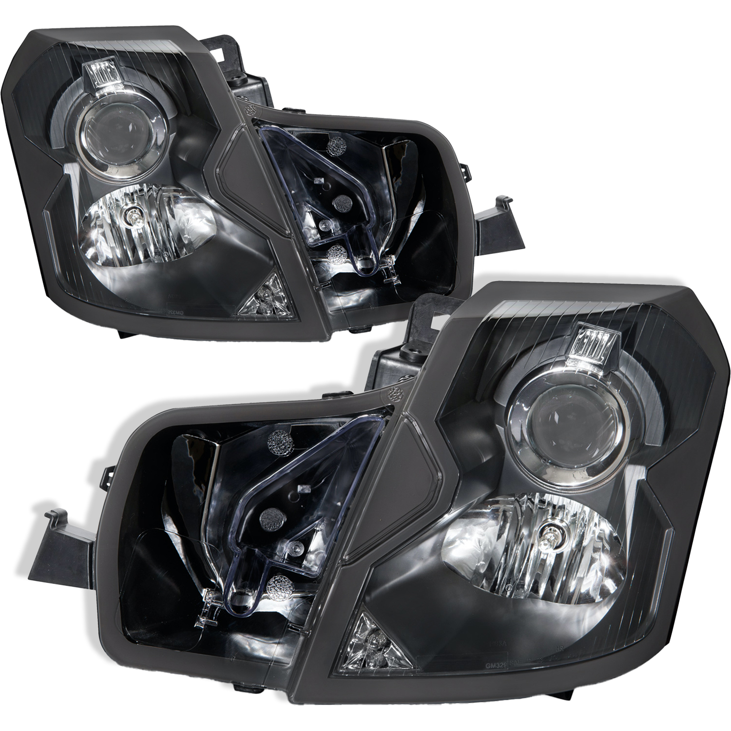 Headlight Set For 03-07 Cadillac CTS; CAPA Certified