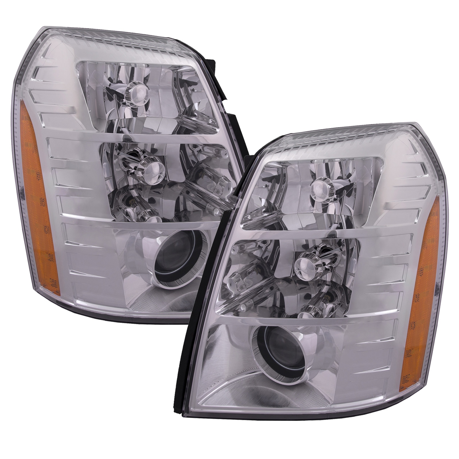 Headlight Set For 07-09 Cadillac Escalade, 07-09 Cadillac Escalade EXT; CAPA Certified