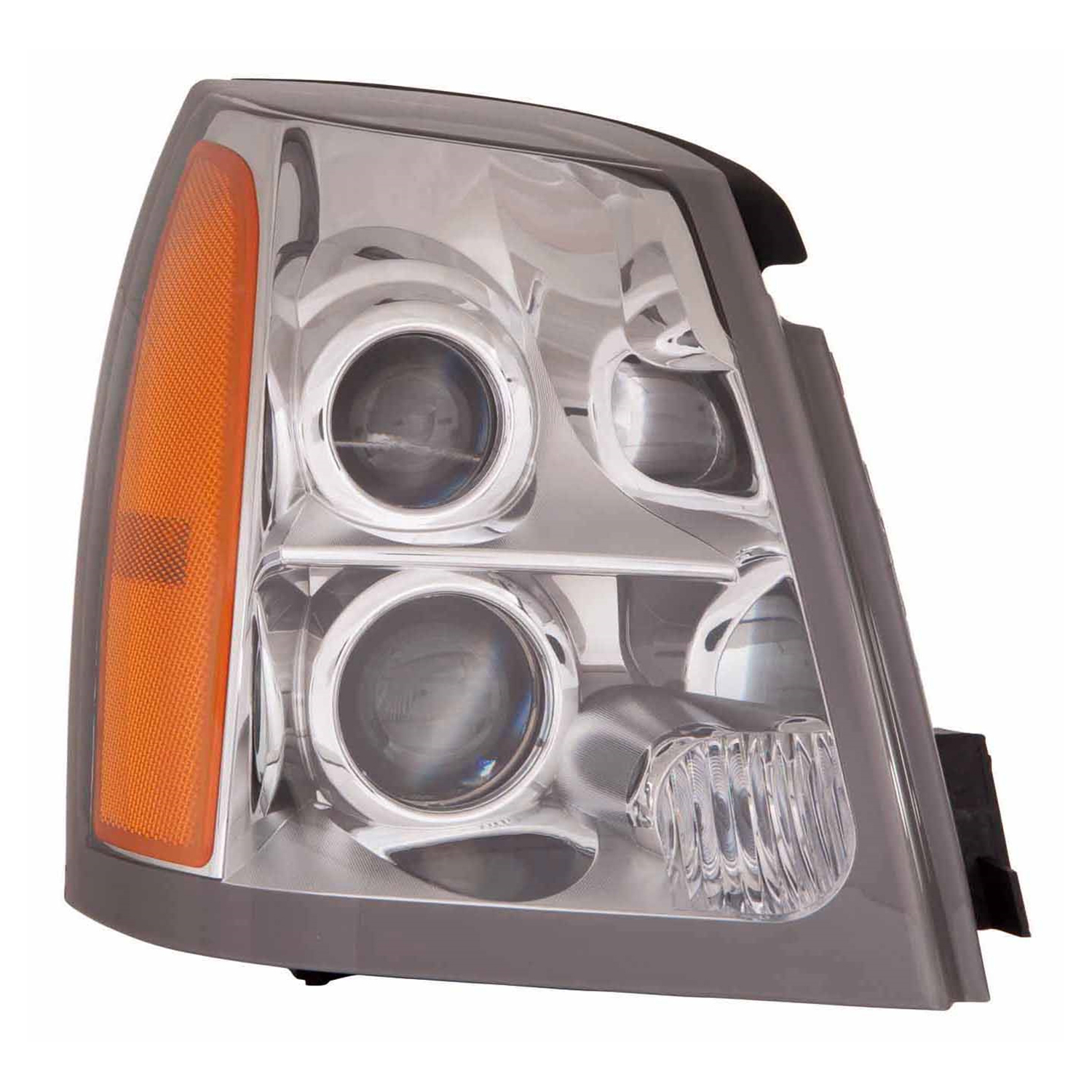 Right Passenger Side Headlight For 04-09 Cadillac SRX; CAPA Certified