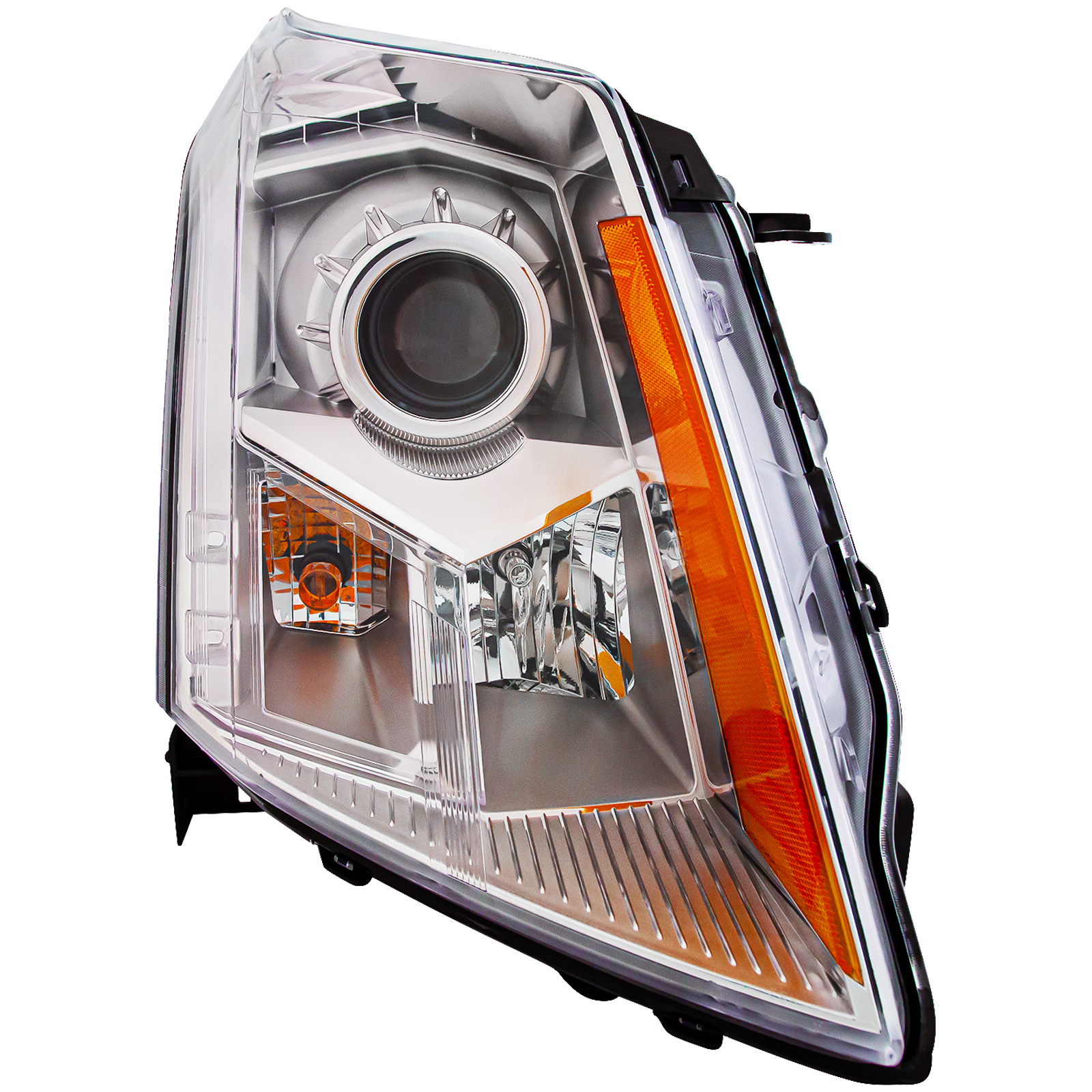 Right Passenger Side Headlight For 14-16 Cadillac SRX; CAPA Certified