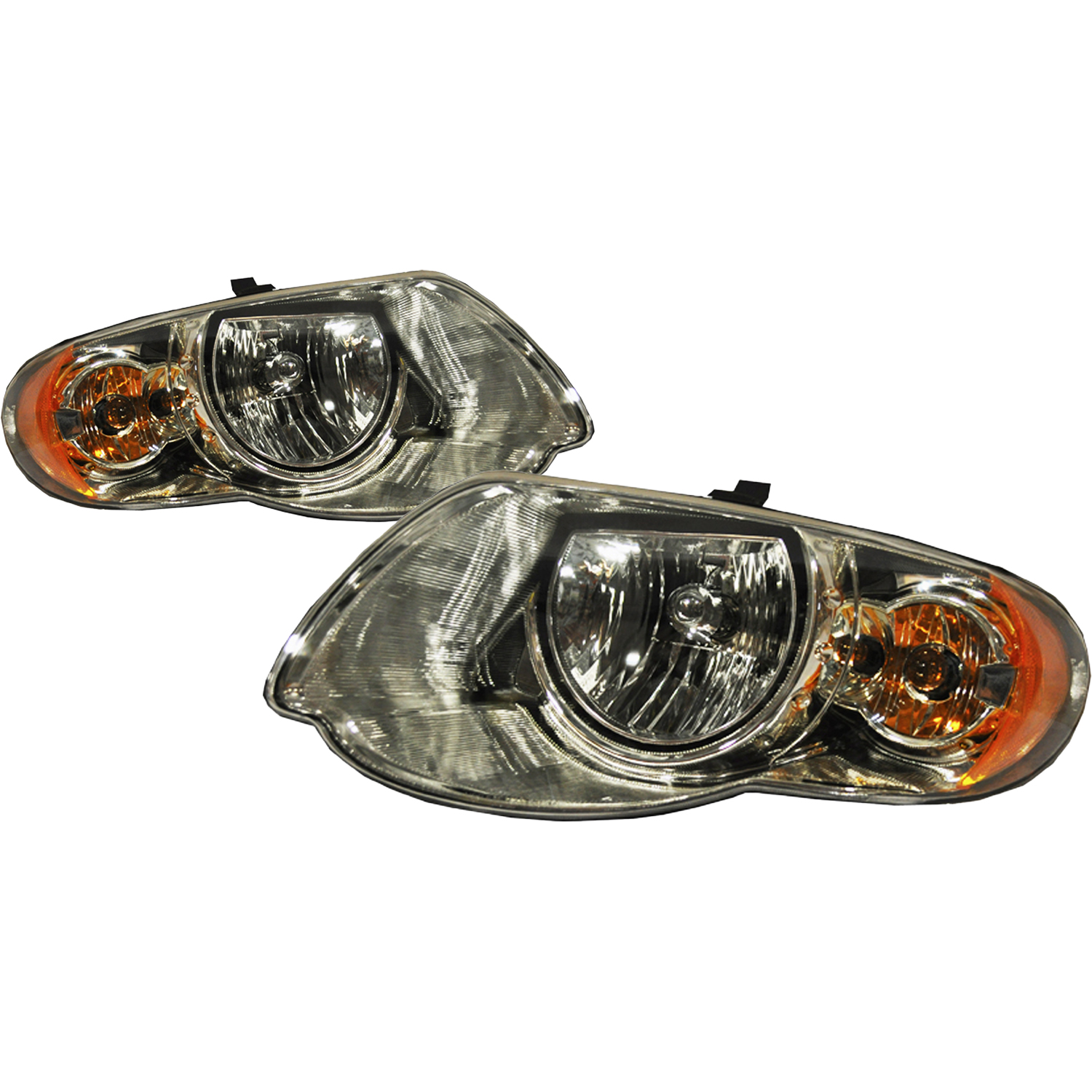 Headlight Set For 05-07 Chrysler Town & Country; CAPA Certified