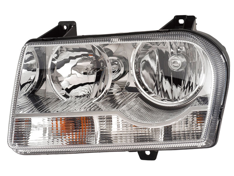 Left Driver Side Headlight For 05-09 Chrysler 300; CAPA Certified