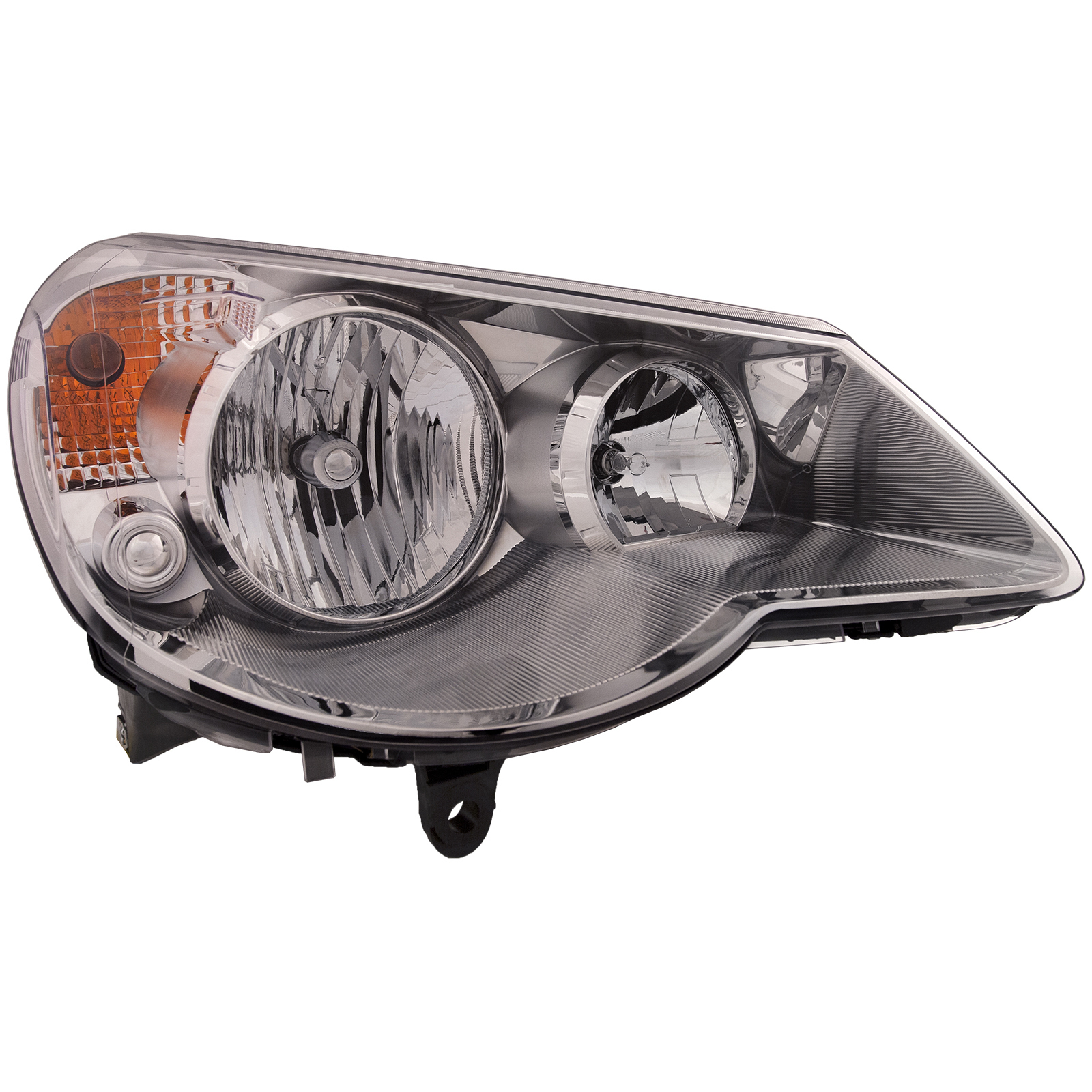 Right Passenger Side Headlight For 07-10 Chrysler Sebring; CAPA Certified