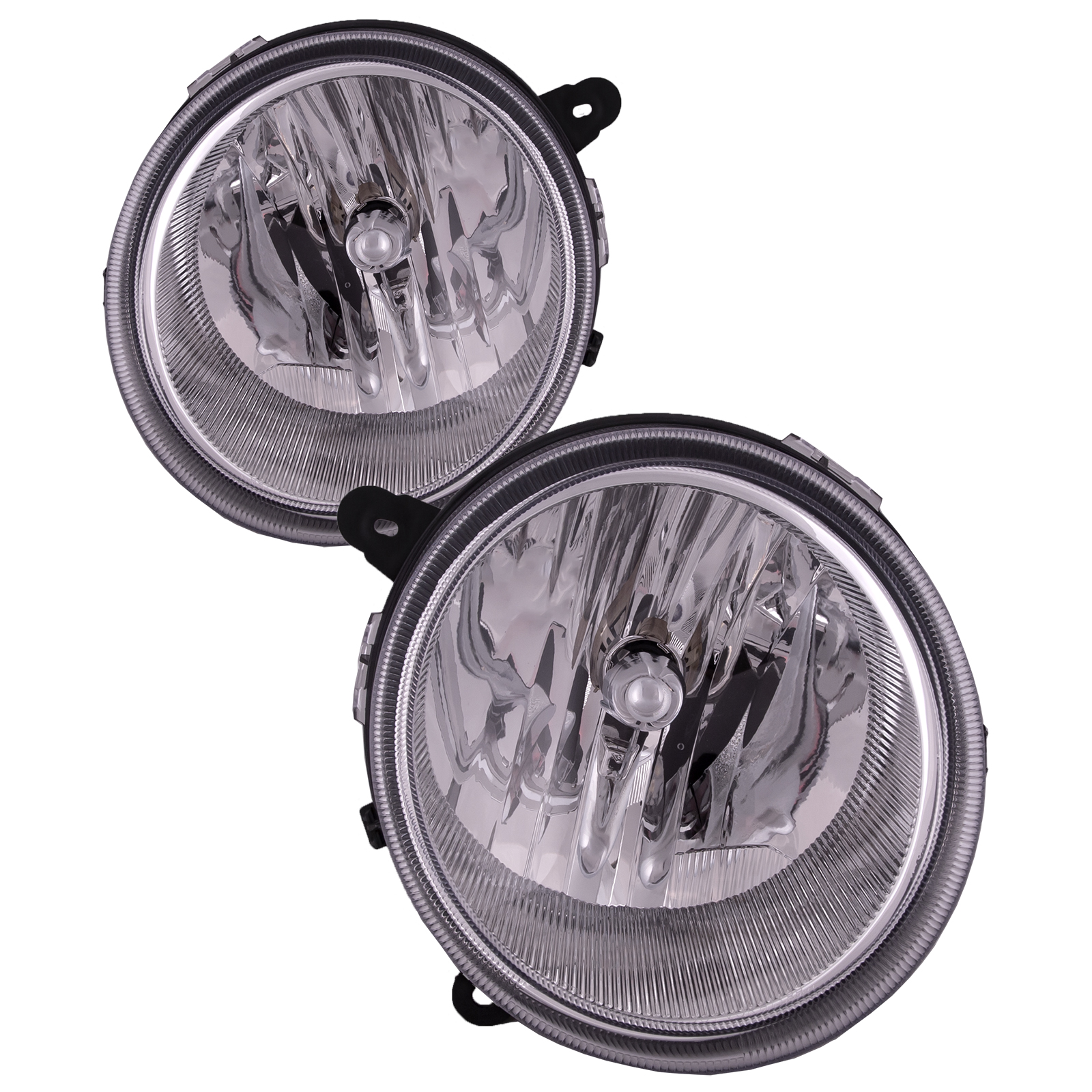 Headlight Set For 07-10 Jeep Compass, 07-17 Jeep Patriot; CAPA Certified