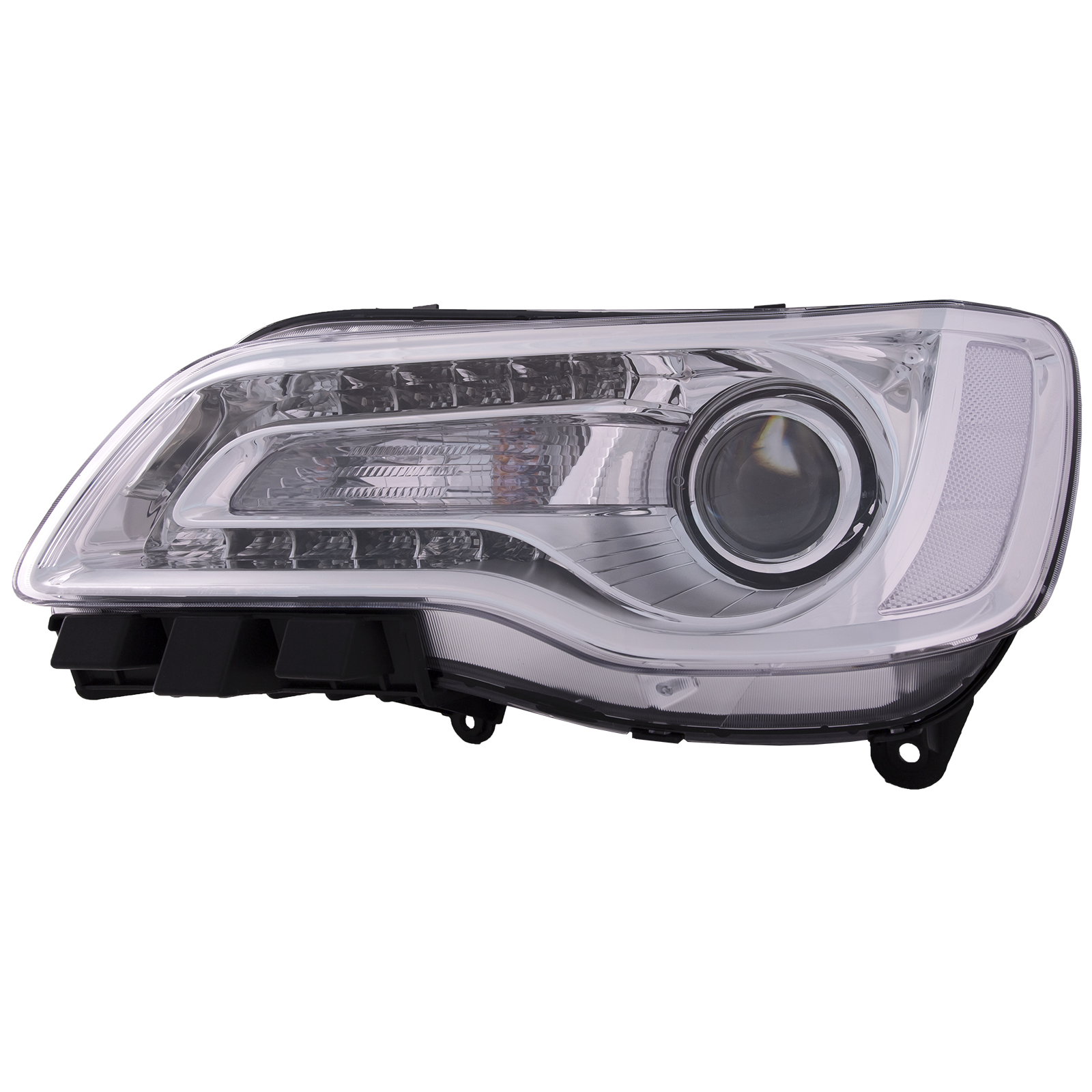 Left Driver Side Headlight For 15-17 Chrysler 300; CAPA Certified
