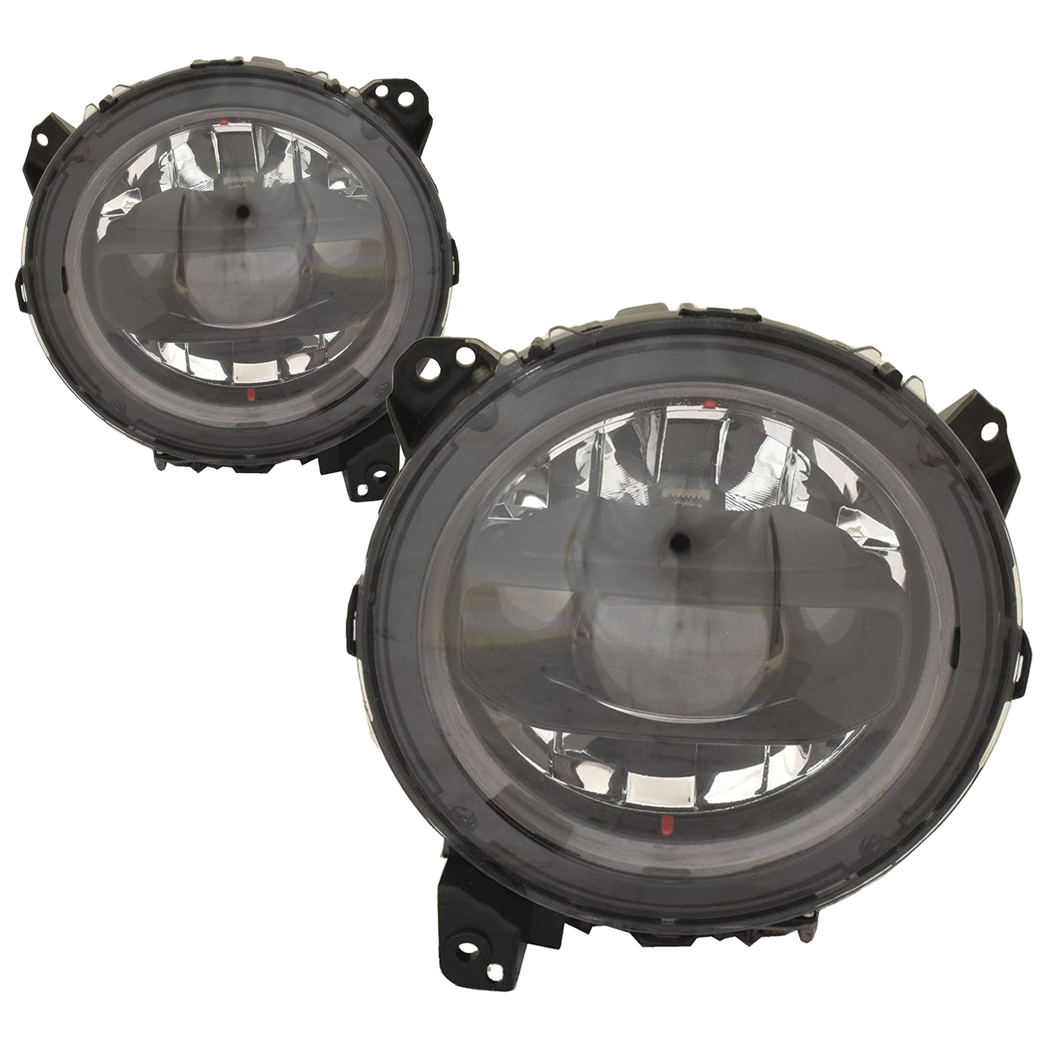 Headlight Set For 23-25 Jeep Gladiator, 23-25 Jeep Wrangler; CAPA Certified