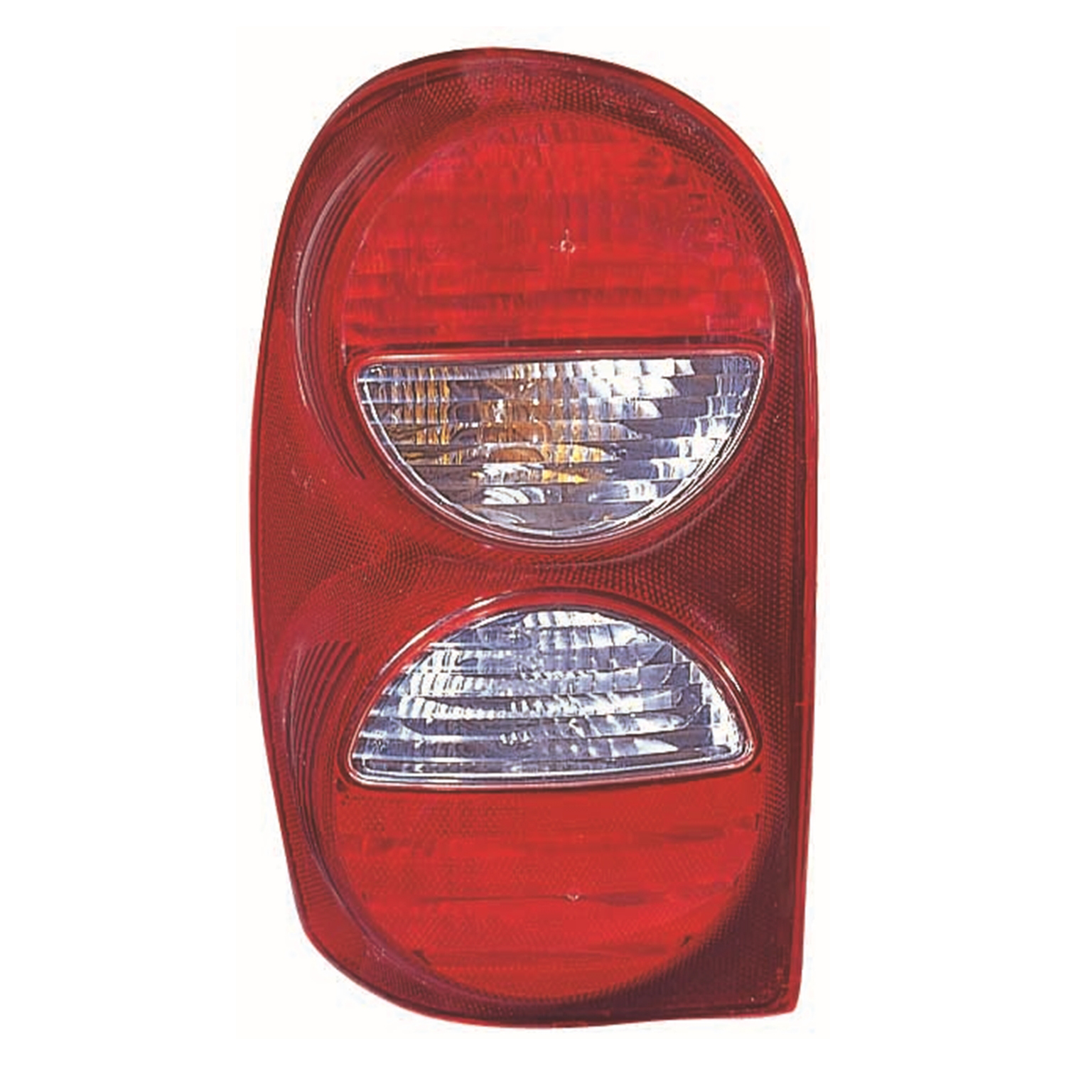 Left Driver Side Tail Light For 05-07 Jeep Liberty; CAPA Certified