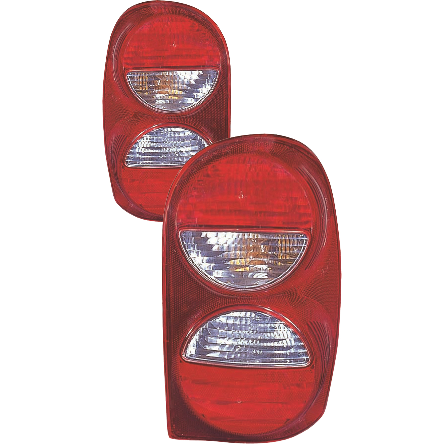 Tail Light Set For 05-07 Jeep Liberty; CAPA Certified