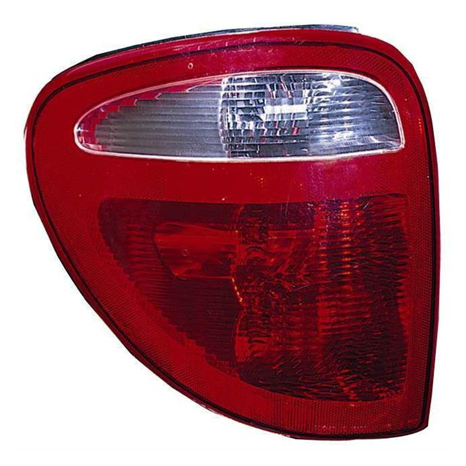 Left Driver Side Tail Light For 04-07 Chrysler Town & Country, 04-07 Dodge Caravan, 04-07 Dodge Grand Caravan; CAPA Certified