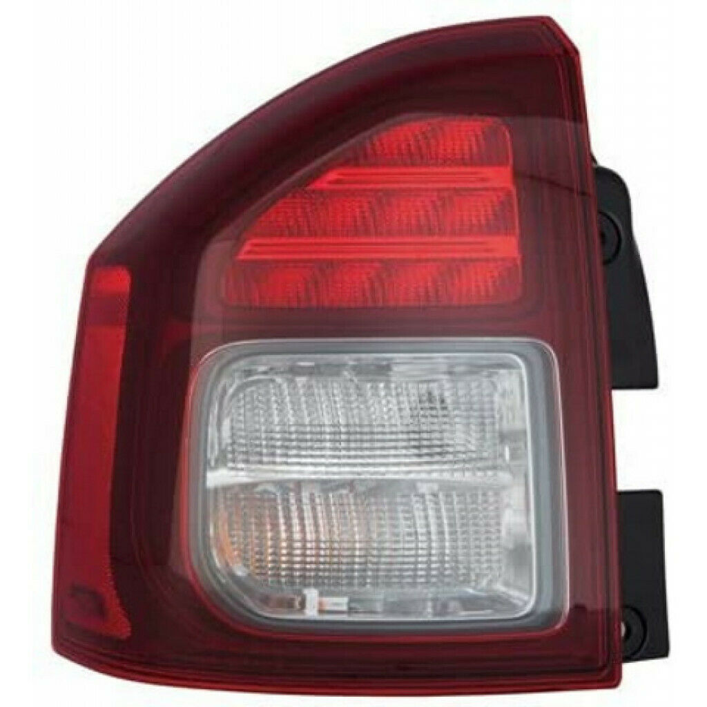 Left Driver Side Tail Light For 14-17 Jeep Compass; CAPA Certified