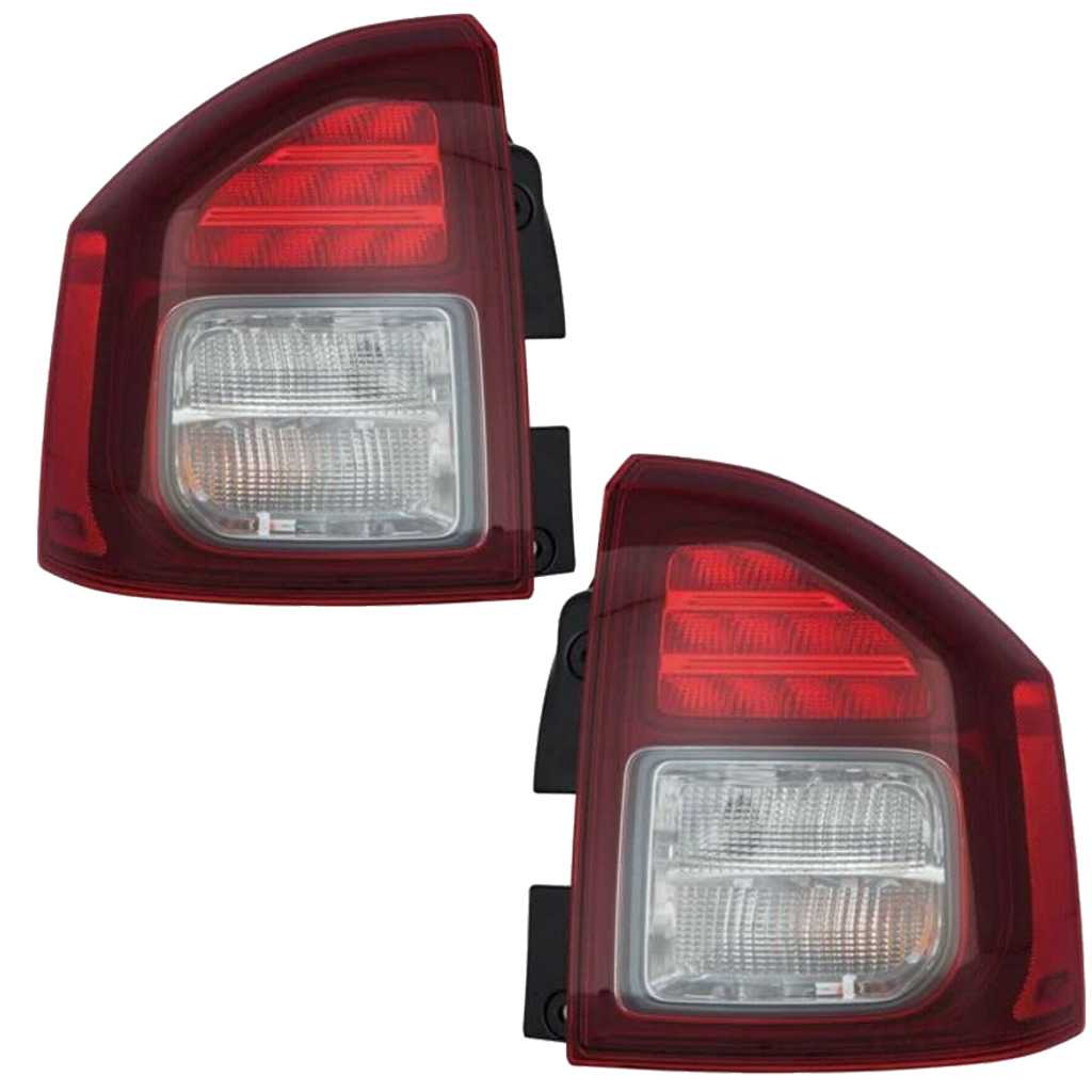 Tail Light Set For 14-17 Jeep Compass; CAPA Certified