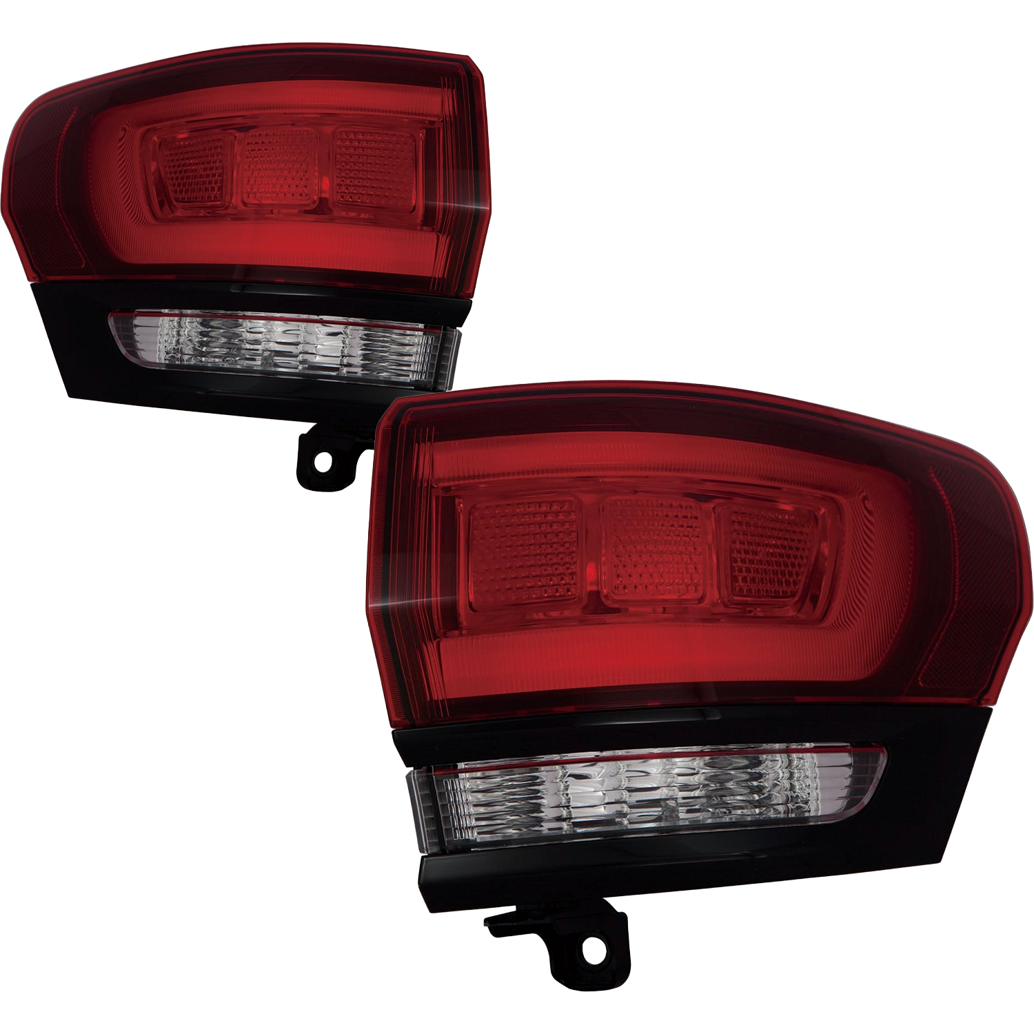 Tail Light Set For 18-21 Jeep Grand Cherokee; CAPA Certified