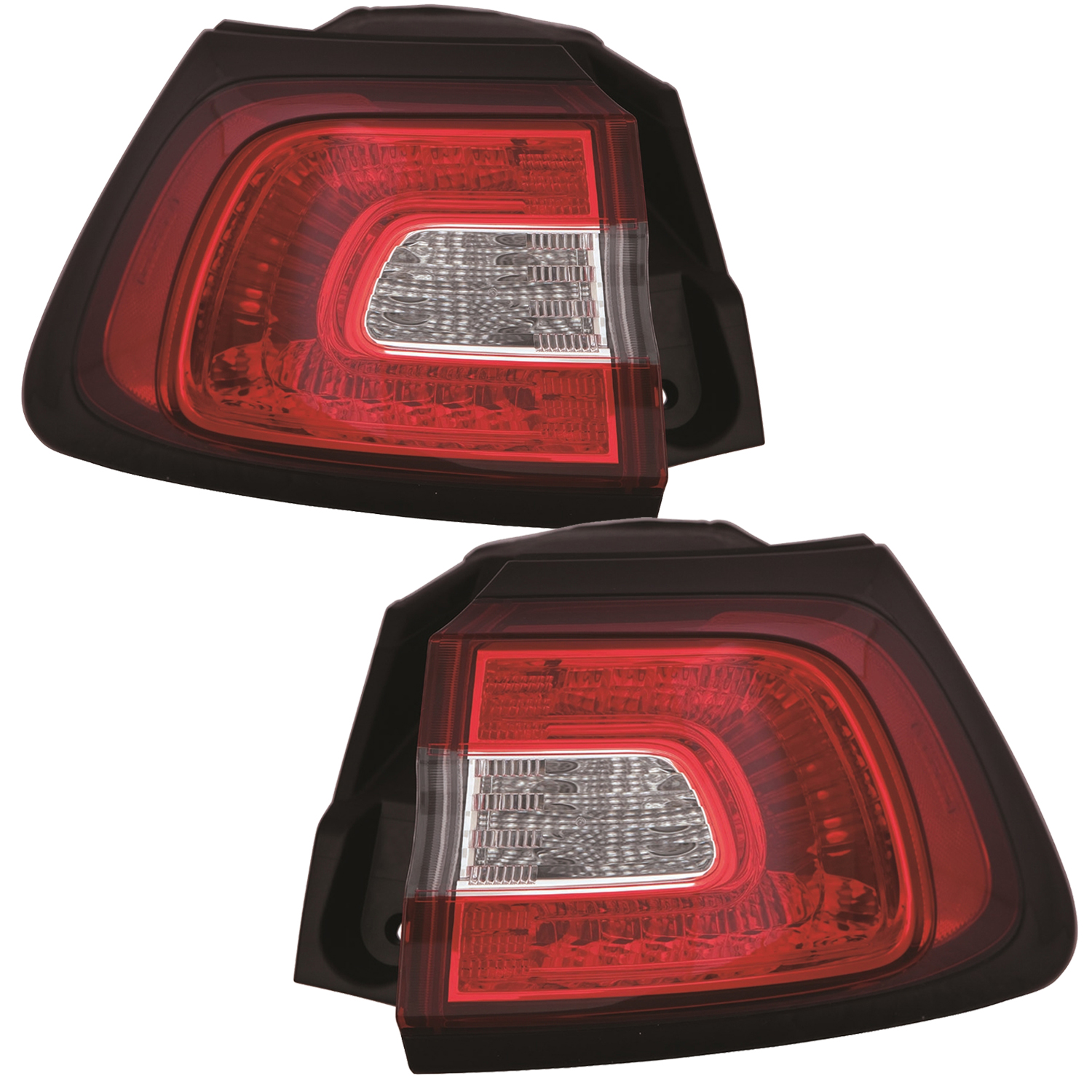 Tail Light Set For 14-18 Jeep Cherokee; CAPA Certified
