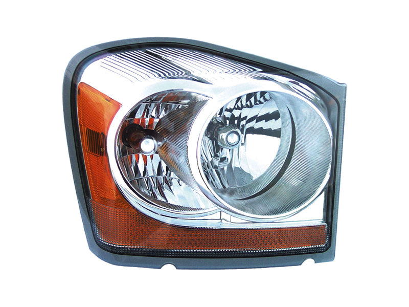 Right Passenger Side Headlight For 04-05 Dodge Durango; CAPA Certified
