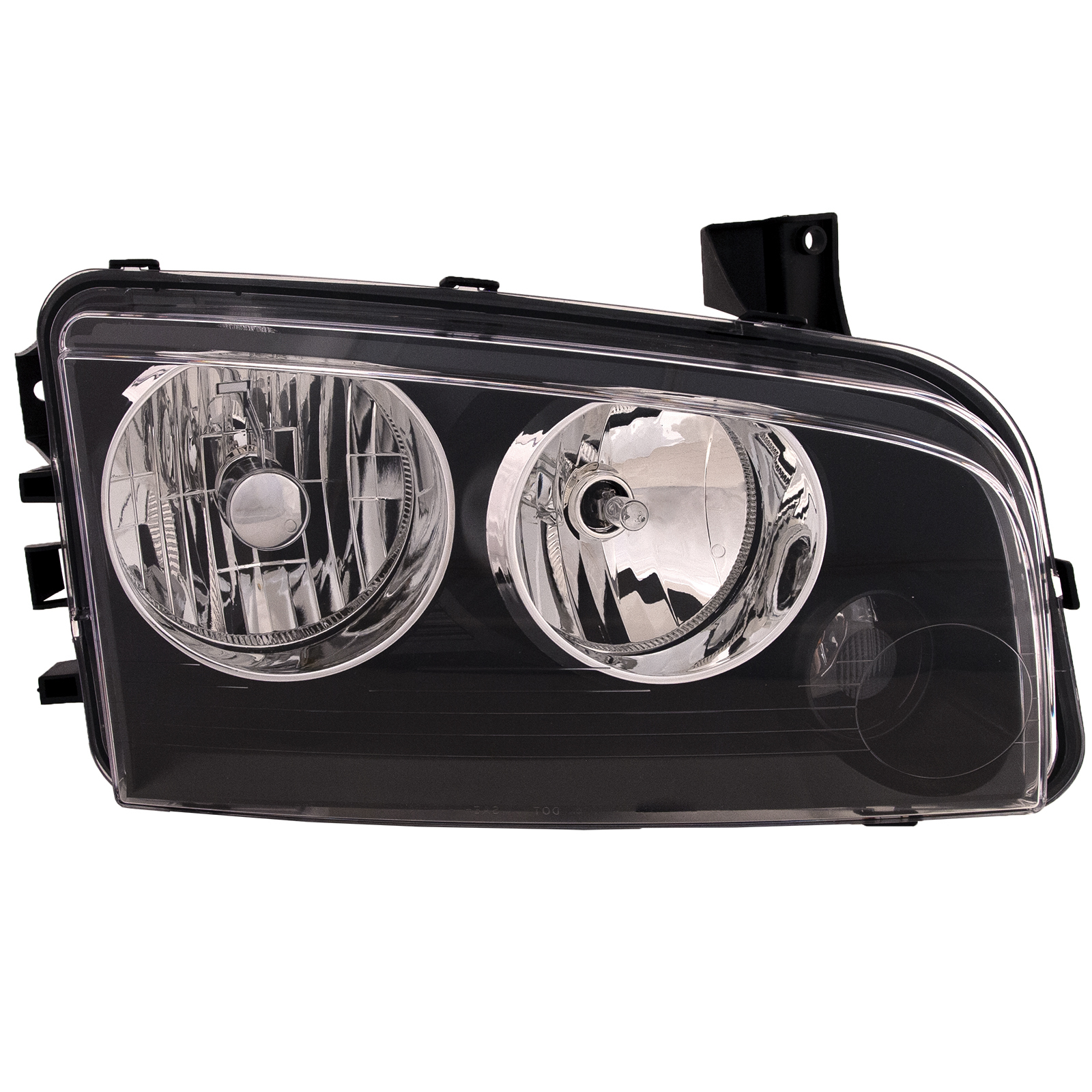 Right Passenger Side Headlight For 06-07 Dodge Charger; CAPA Certified