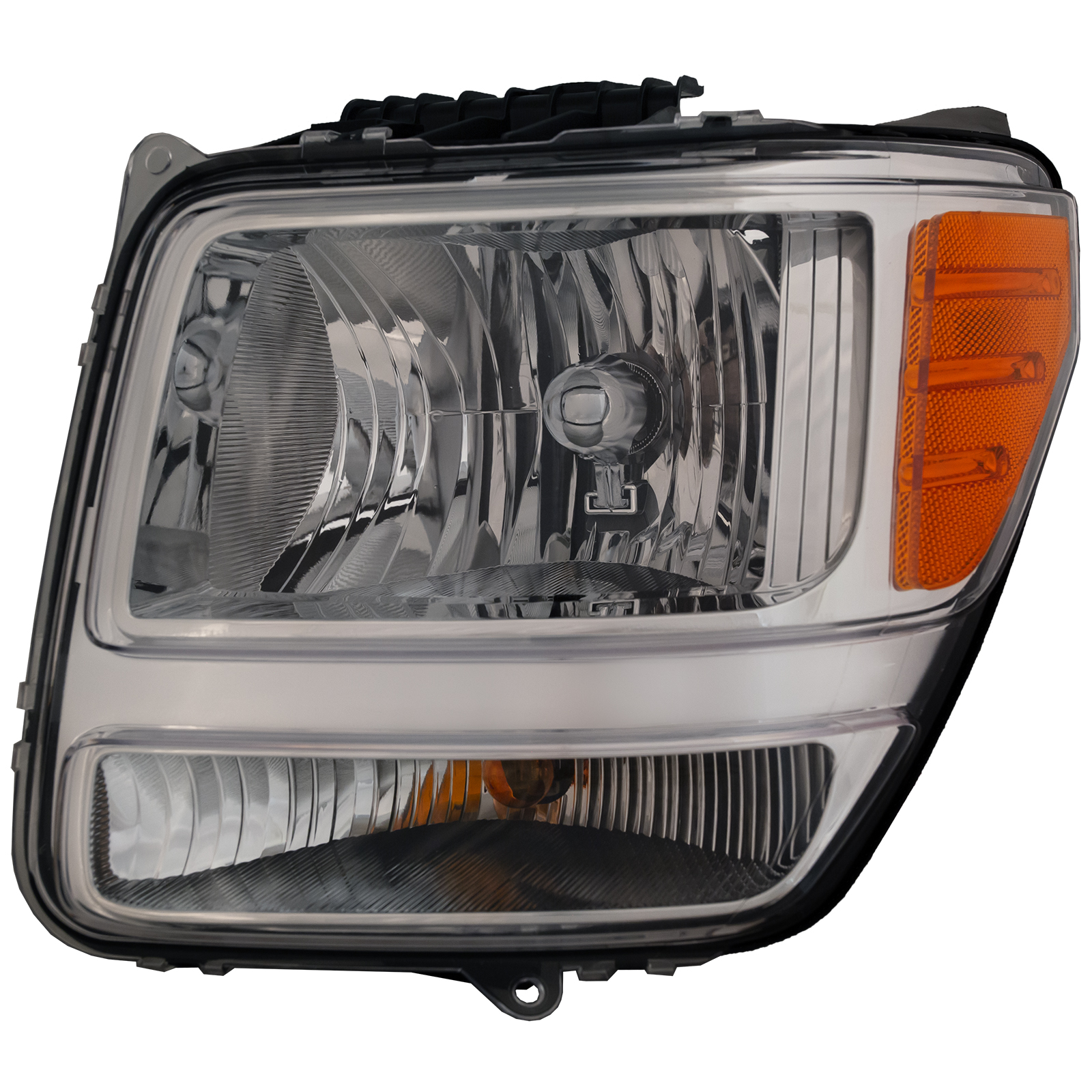 Left Driver Side Headlight For 07-11 Dodge Nitro; CAPA Certified