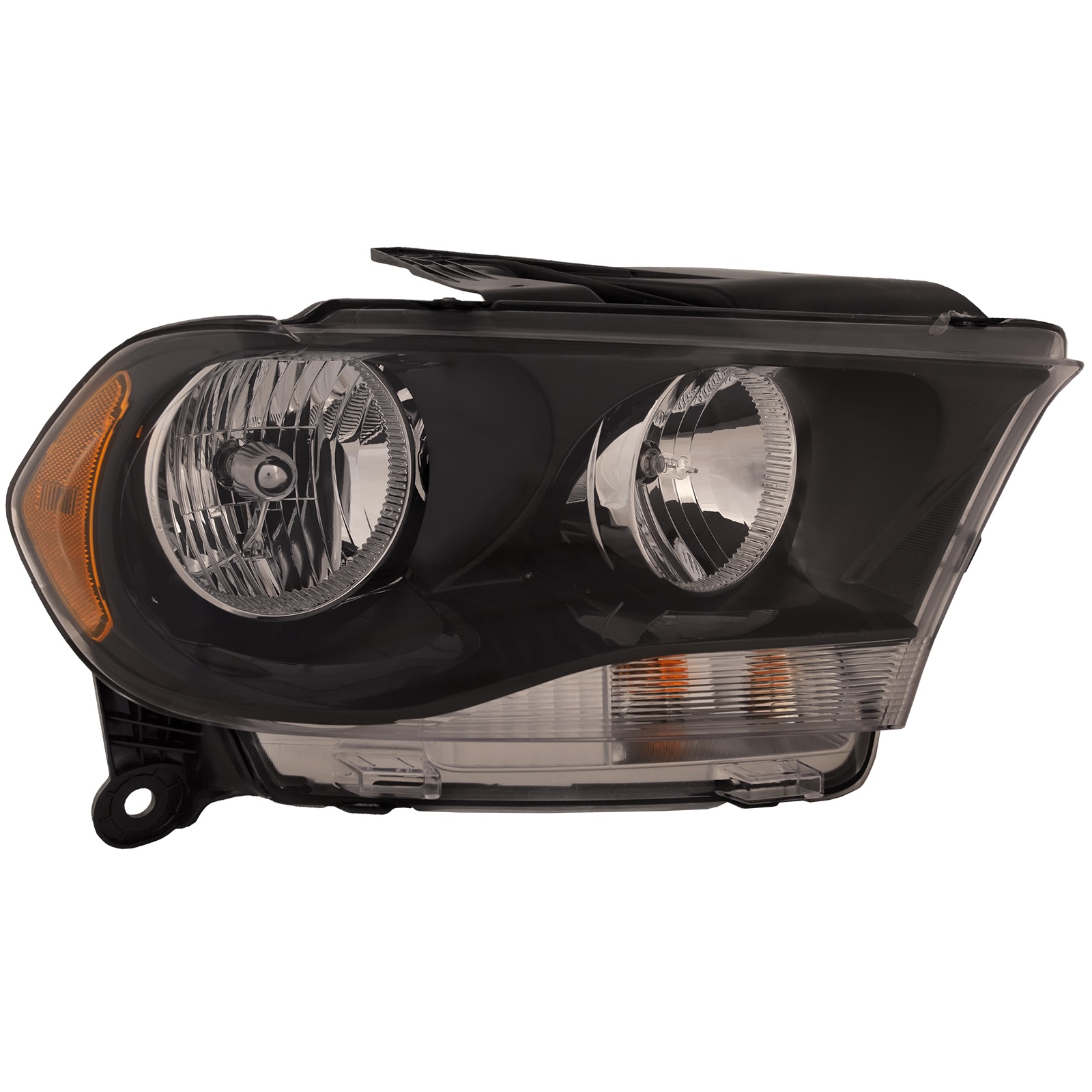 Right Passenger Side Headlight For 11-13 Dodge Durango; CAPA Certified