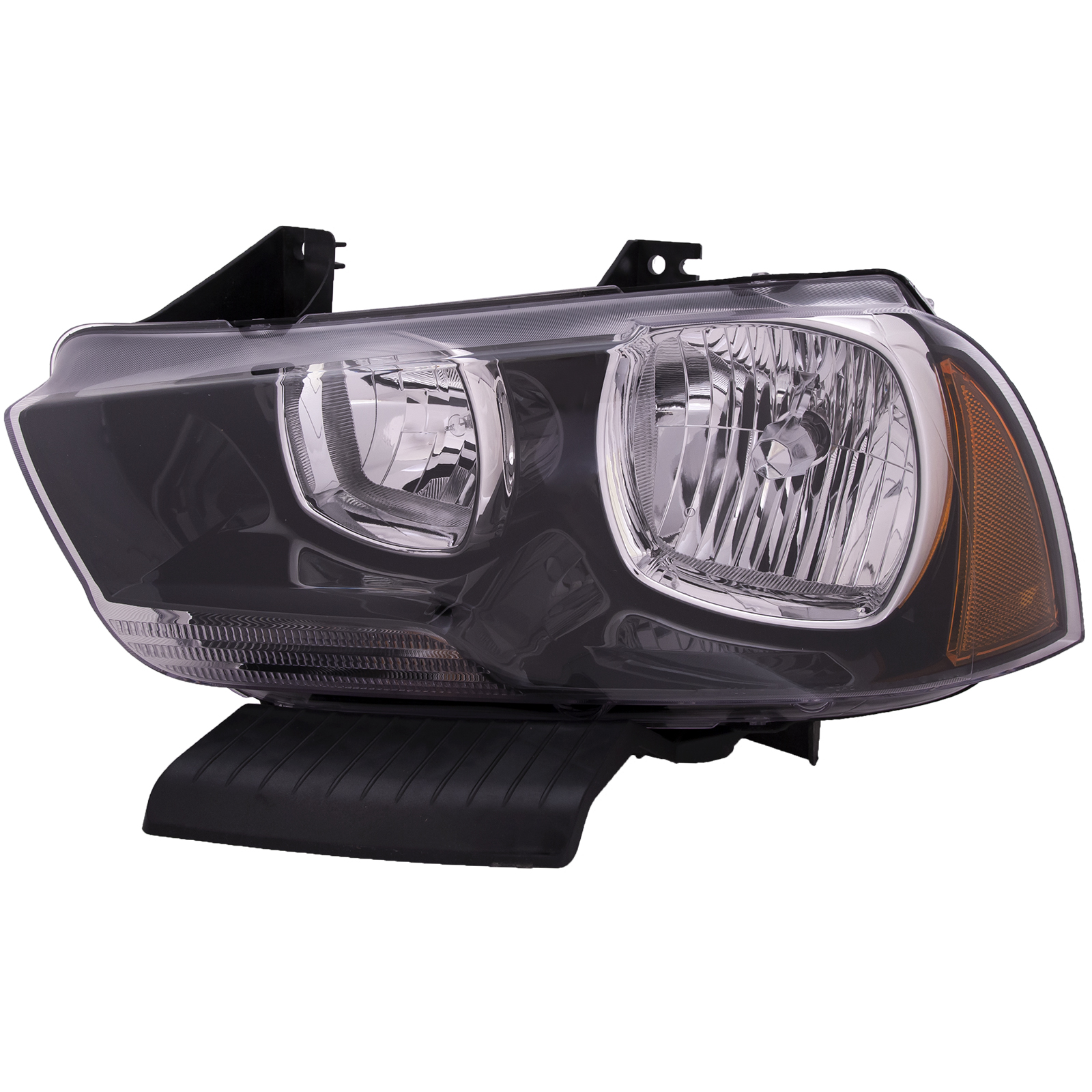 Left Driver Side Headlight For 11-14 Dodge Charger; CAPA Certified