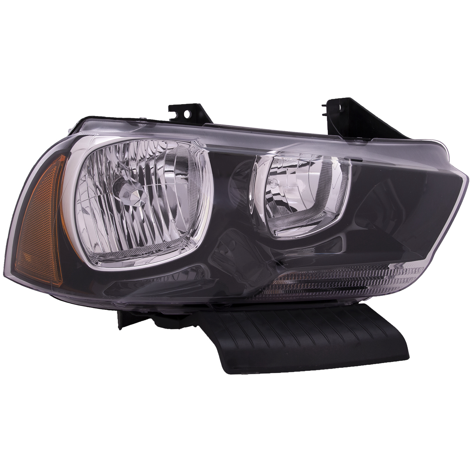 Right Passenger Side Headlight For 11-14 Dodge Charger; CAPA Certified