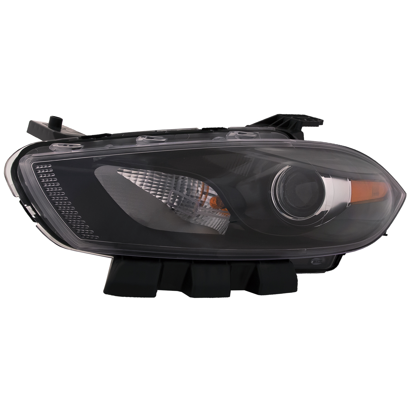 Left Driver Side Headlight For 13-15 Dodge Dart; CAPA Certified