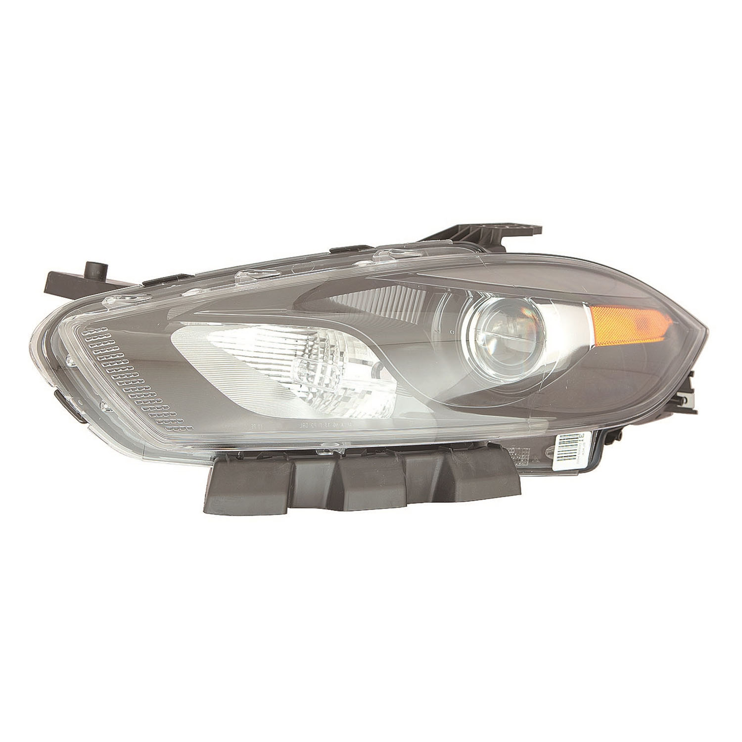 Left Driver Side Headlight For 13-16 Dodge Dart; CAPA Certified
