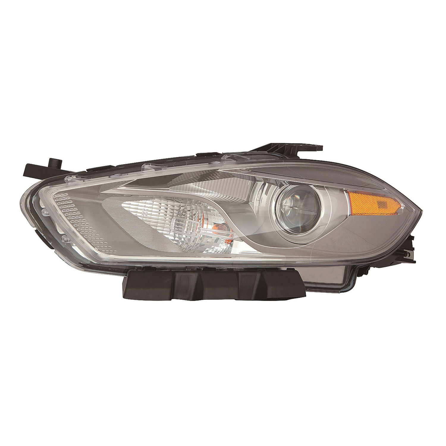 Left Driver Side Headlight For 13-16 Dodge Dart; CAPA Certified