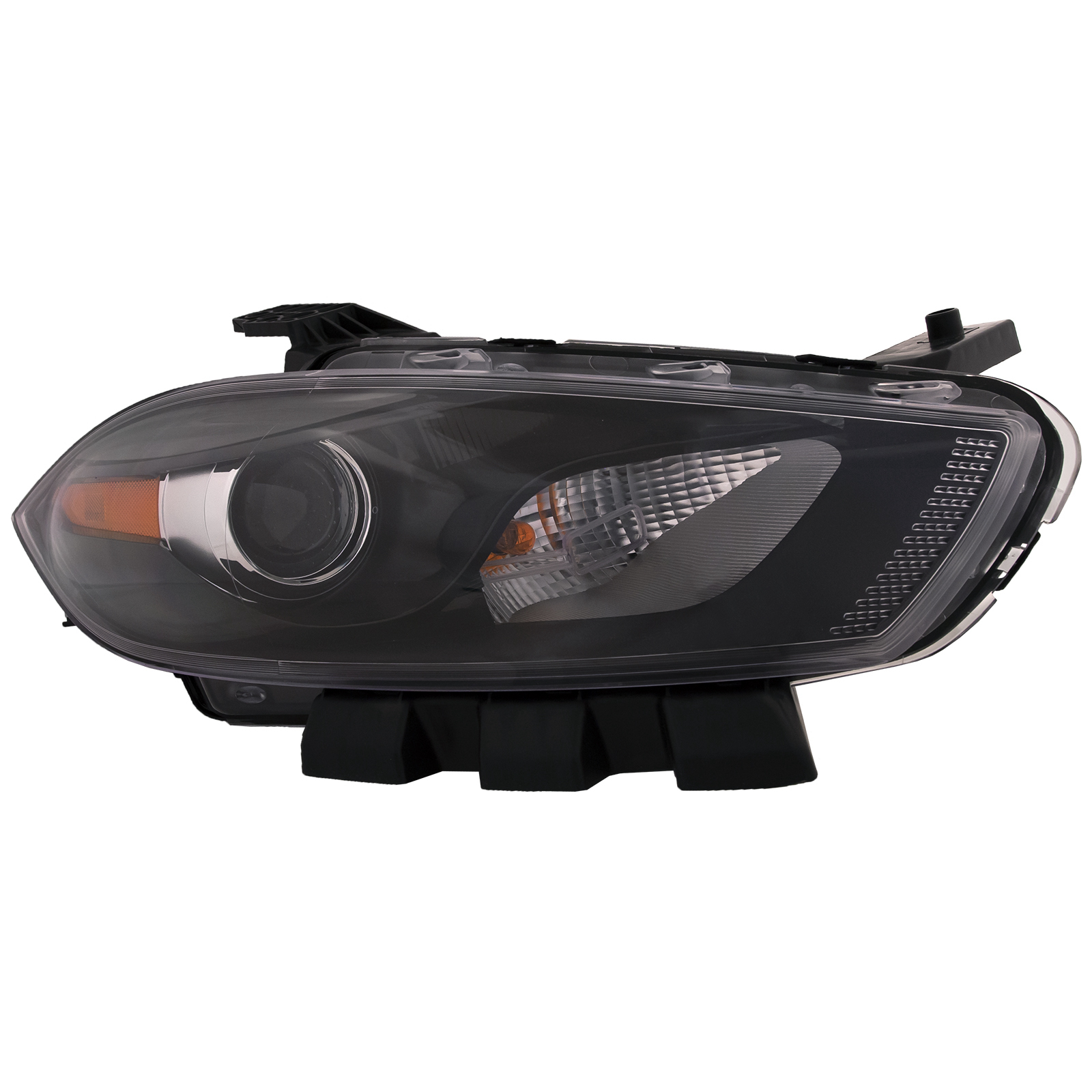 Right Passenger Side Headlight For 13-15 Dodge Dart; CAPA Certified