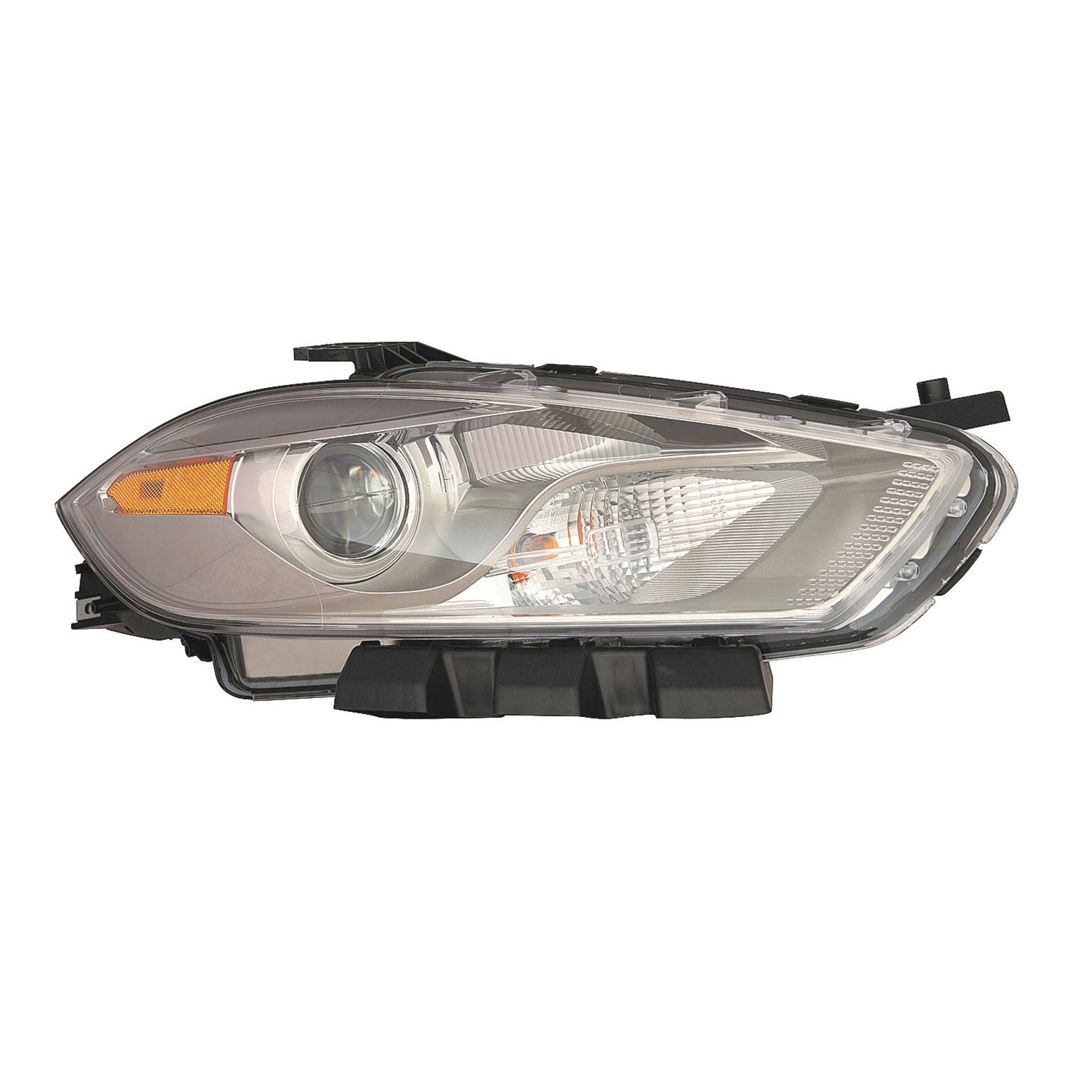 Right Passenger Side Headlight For 13-16 Dodge Dart; CAPA Certified
