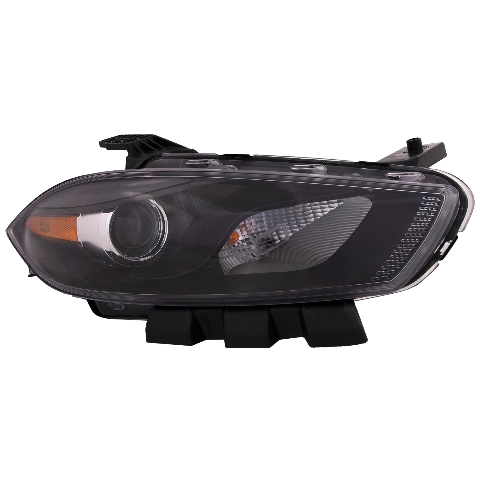 Right Passenger Side Headlight For 16 Dodge Dart; CAPA Certified