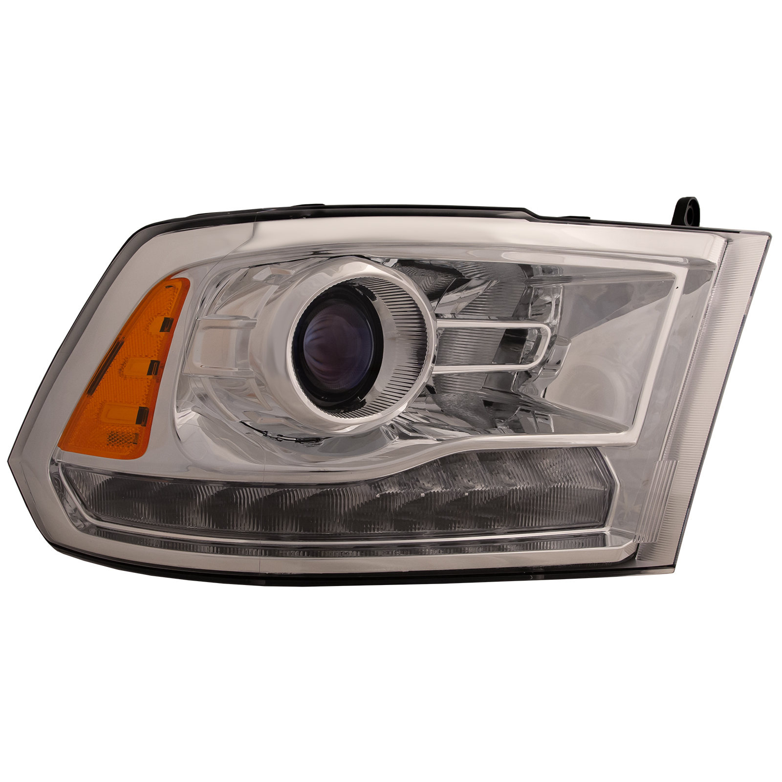 Right Passenger Side Headlight For 16-18 Ram 1500, 19-23 Ram 1500 Classic, 16-18 Ram 2500, 16-18 Ram 3500; CAPA Certified