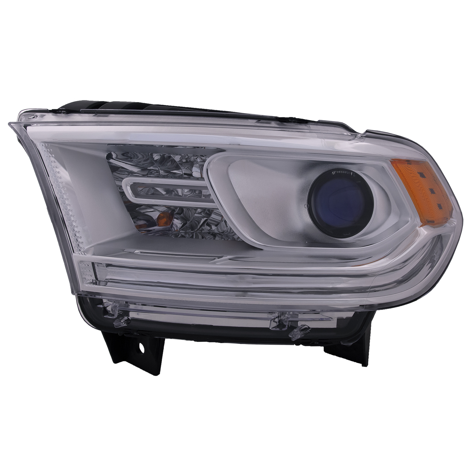 Left Driver Side Headlight For 14-15 Dodge Durango; CAPA Certified