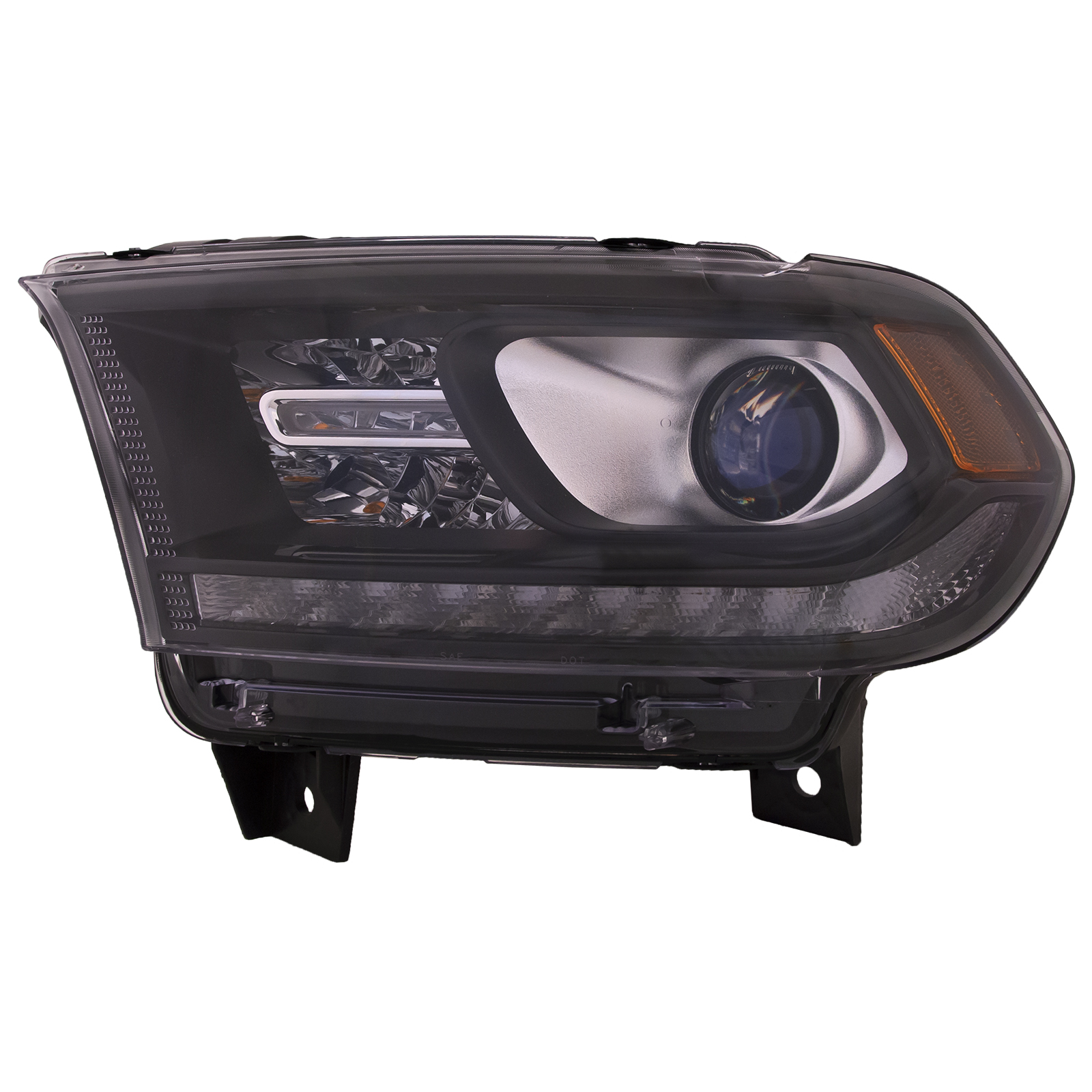 Left Driver Side Headlight For 16-20 Dodge Durango; CAPA Certified