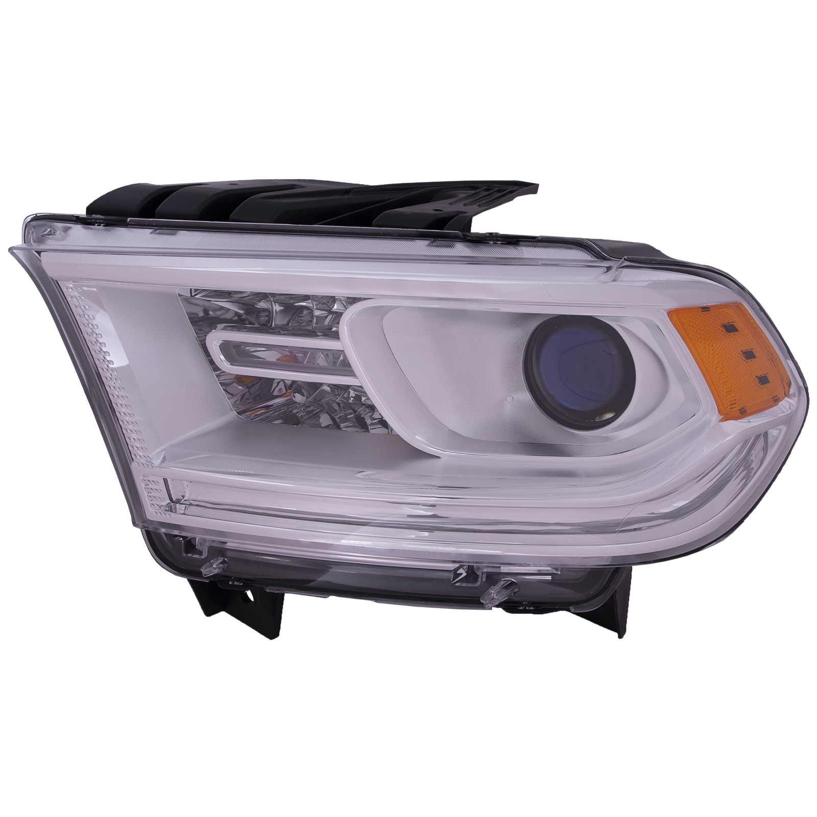 Left Driver Side Headlight For 16-22 Dodge Durango; CAPA Certified