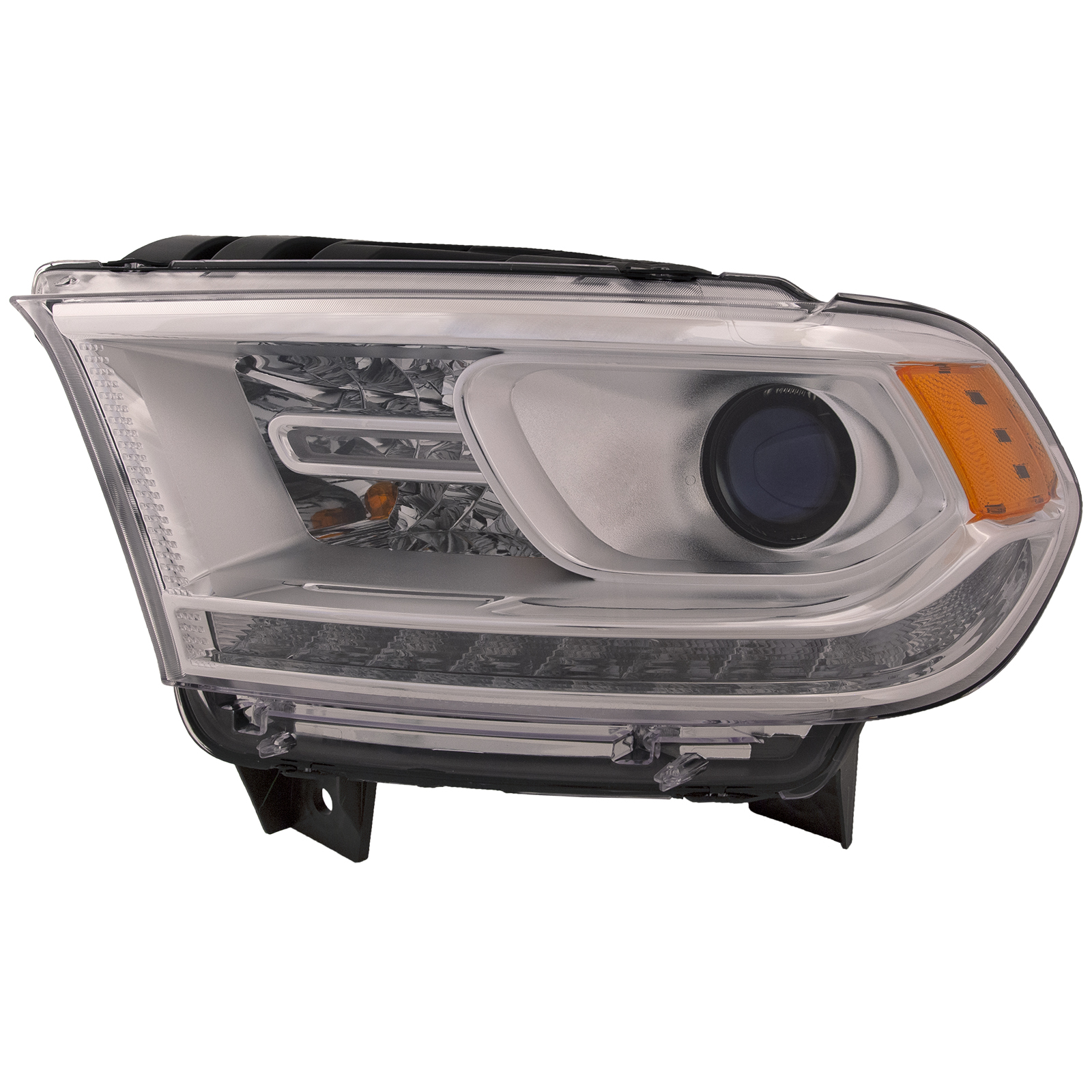 Left Driver Side Headlight For 14-15 Dodge Durango; CAPA Certified