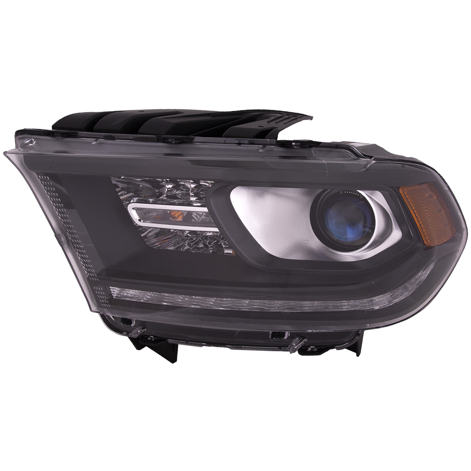 Left Driver Side Headlight For 14-15 Dodge Durango; CAPA Certified