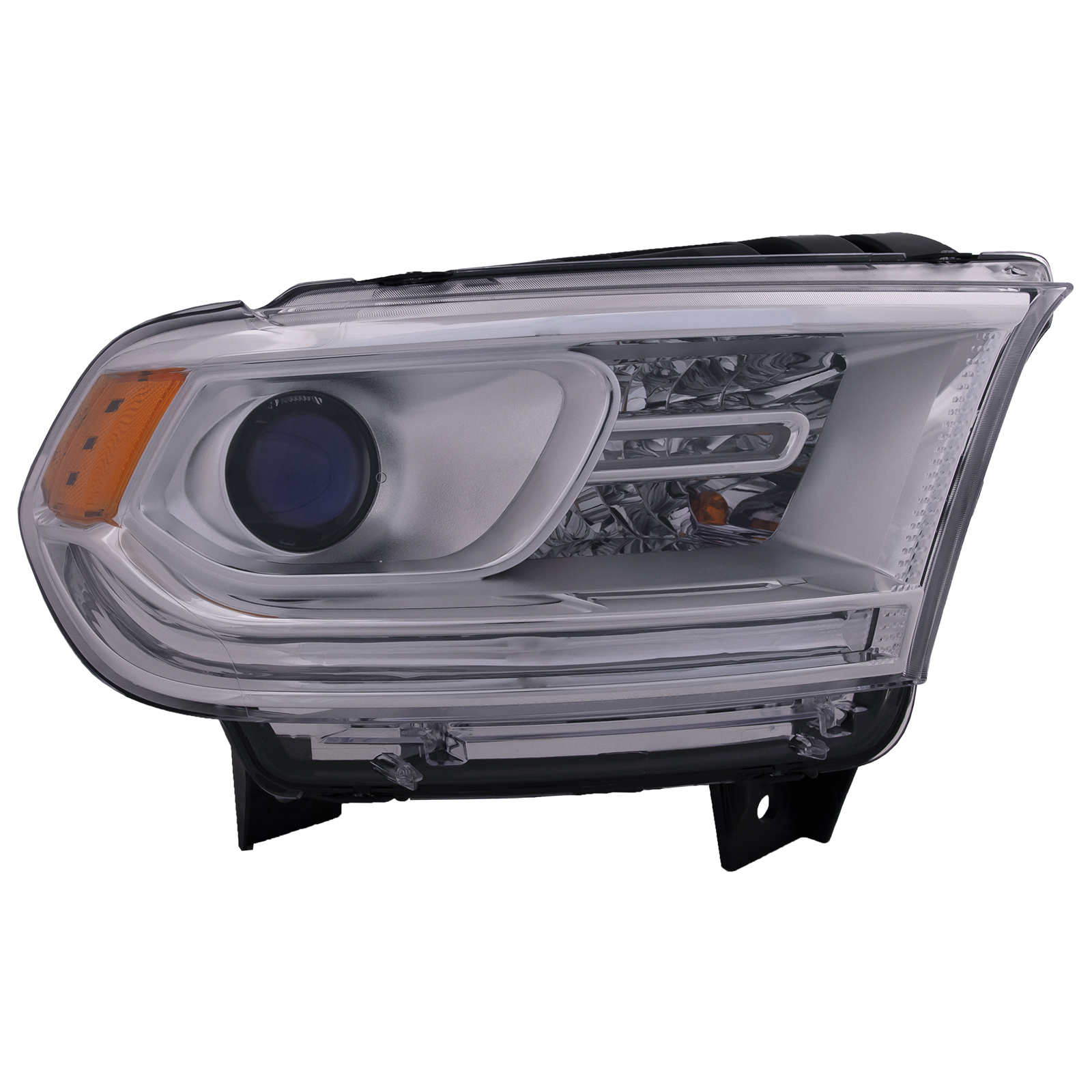 Right Passenger Side Headlight For 14-15 Dodge Durango; CAPA Certified