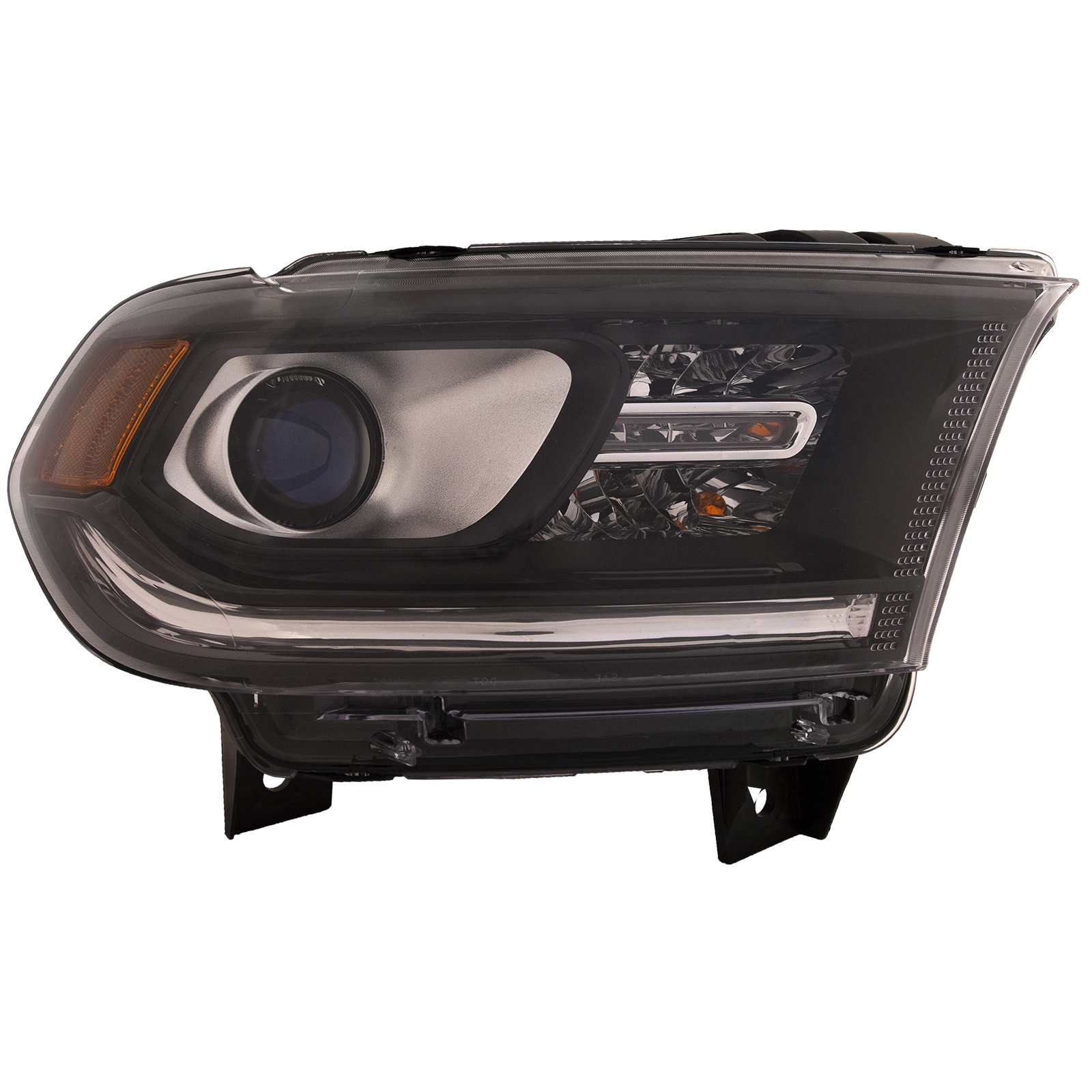 Right Passenger Side Headlight For 14-15 Dodge Durango; CAPA Certified