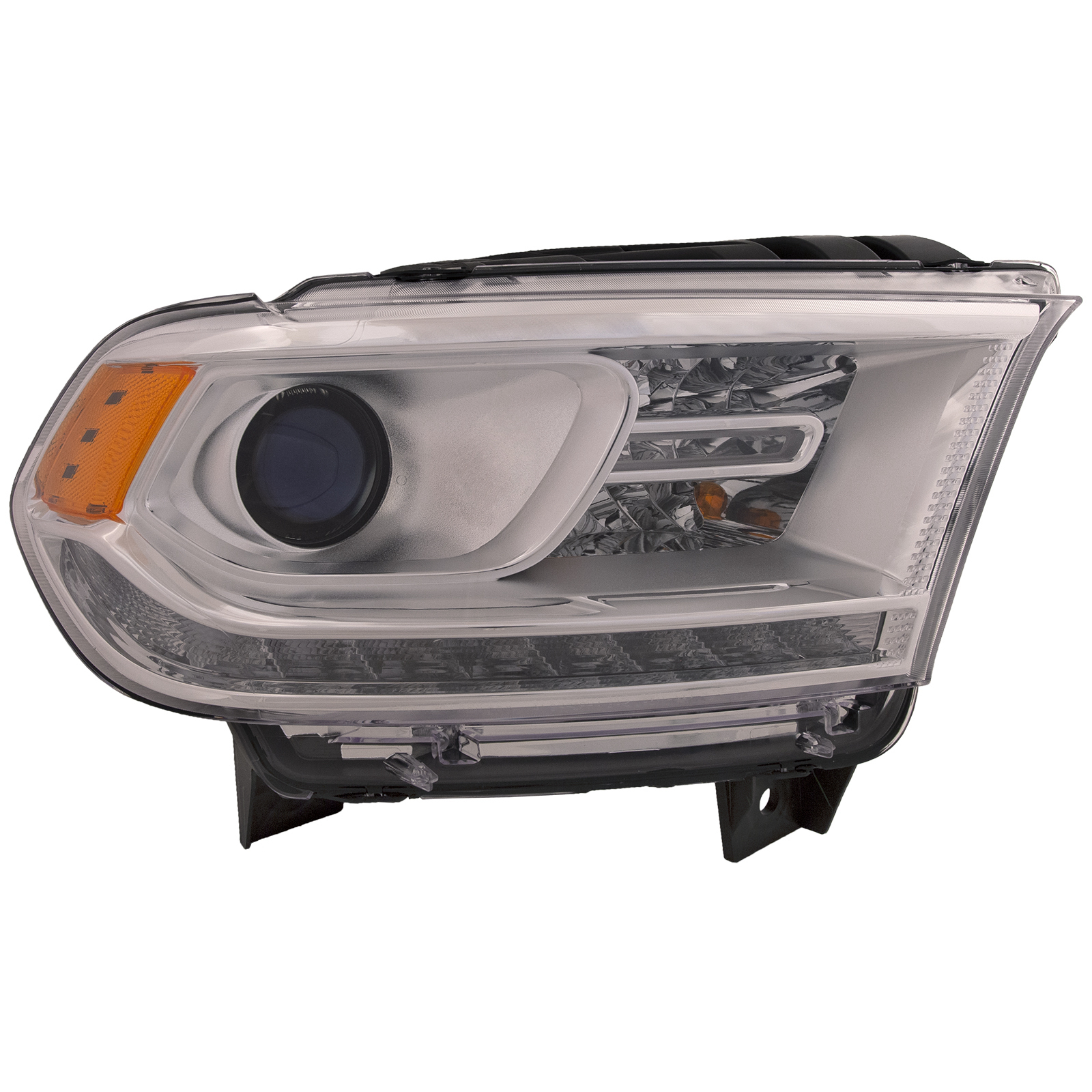 Right Passenger Side Headlight For 14-15 Dodge Durango; CAPA Certified