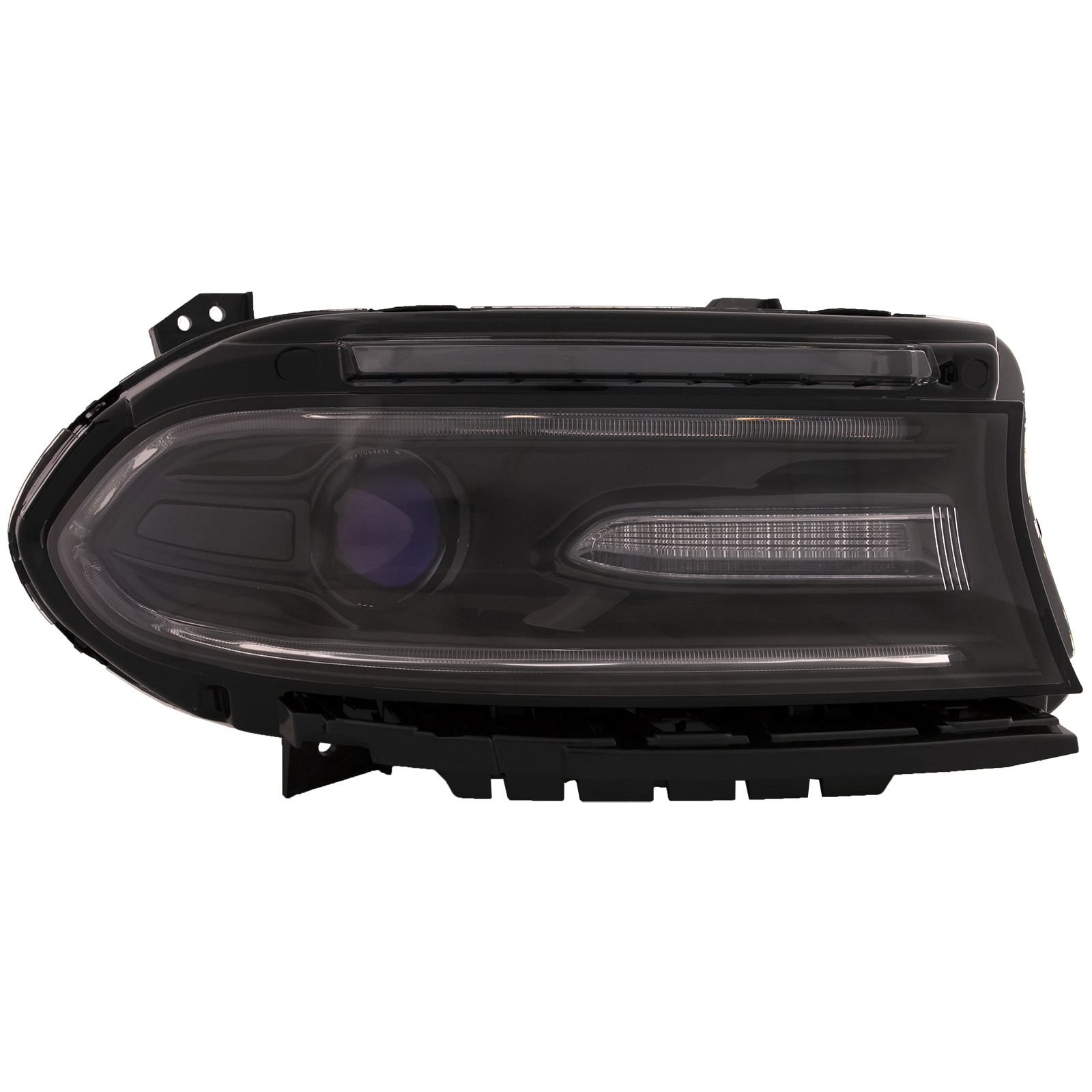 Right Passenger Side Headlight For 16-17 Dodge Charger; CAPA Certified