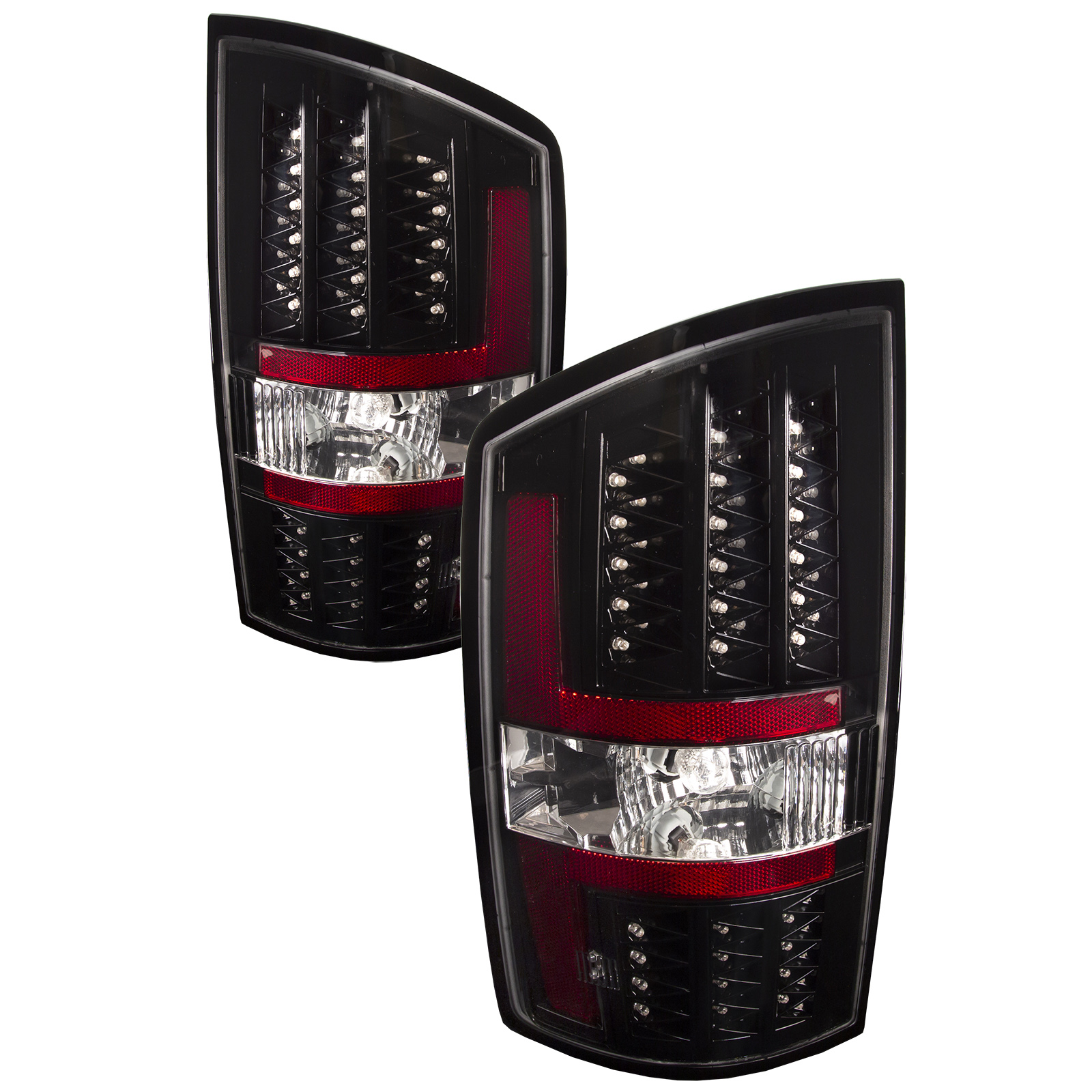 Tail Light Set For 07-08 Dodge Ram 1500, 07-08 Dodge Ram 2500, 07-08 Dodge Ram 3500