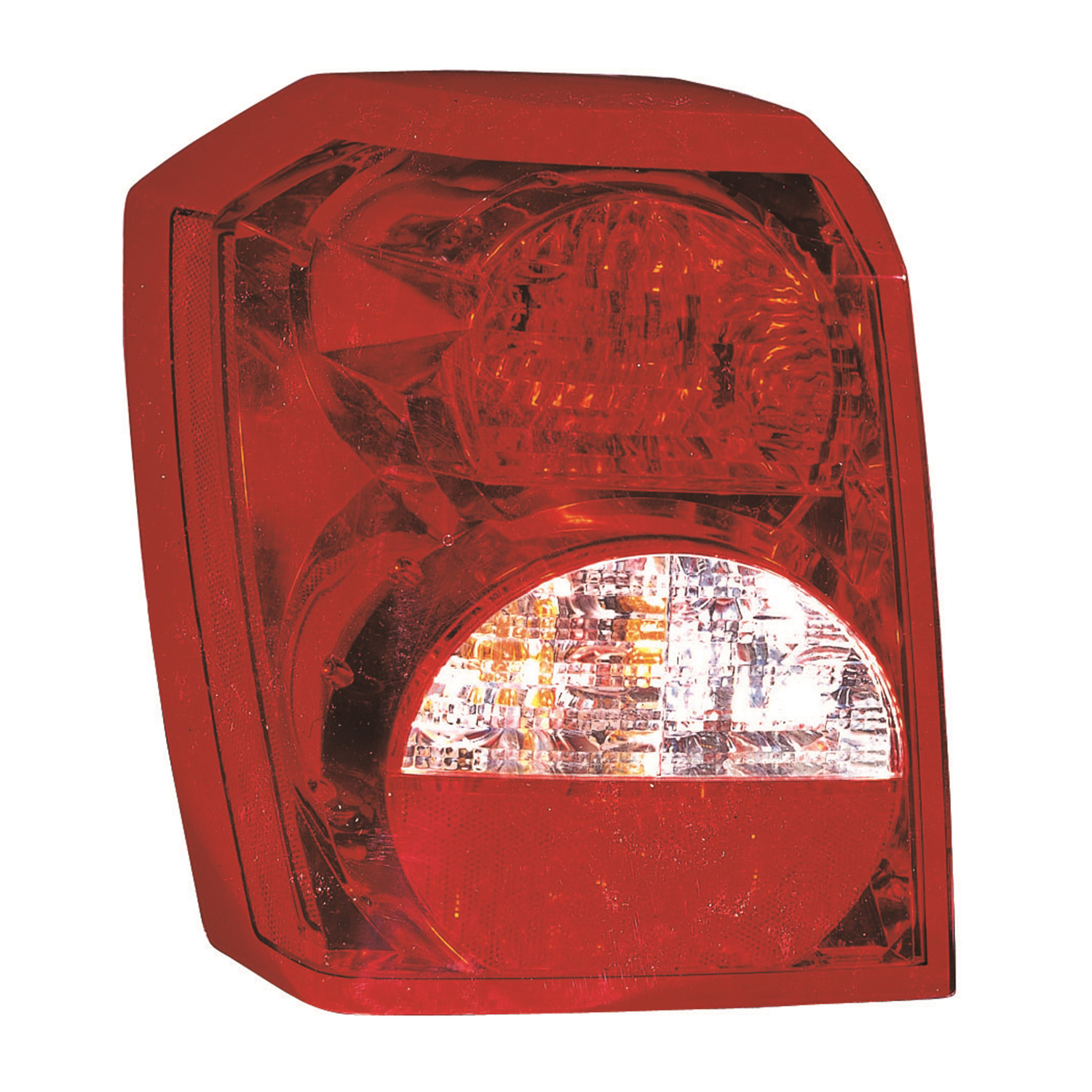 Left Driver Side Tail Light For 08-12 Dodge Caliber; CAPA Certified