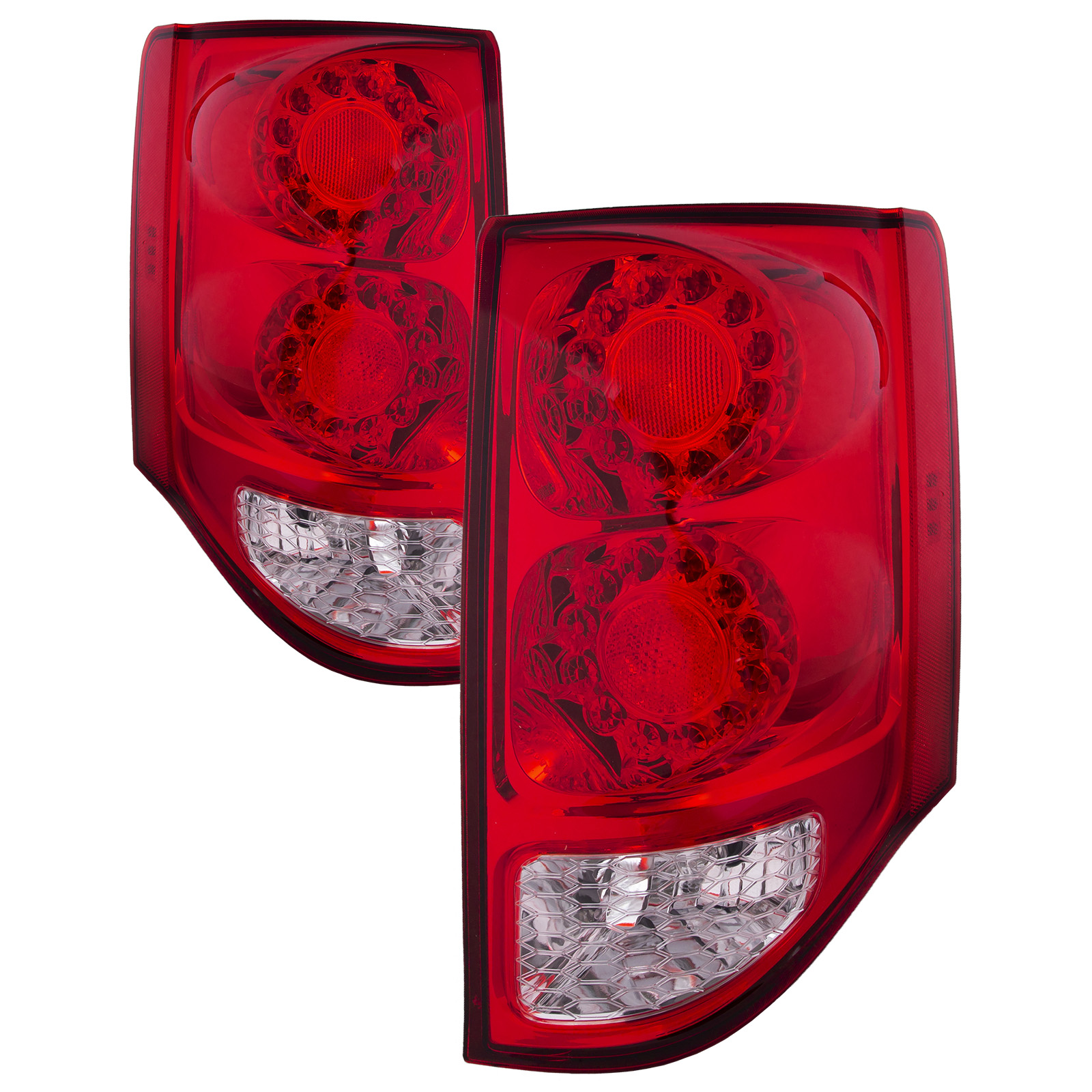 Tail Light Set For 11-20 Dodge Grand Caravan; CAPA Certified