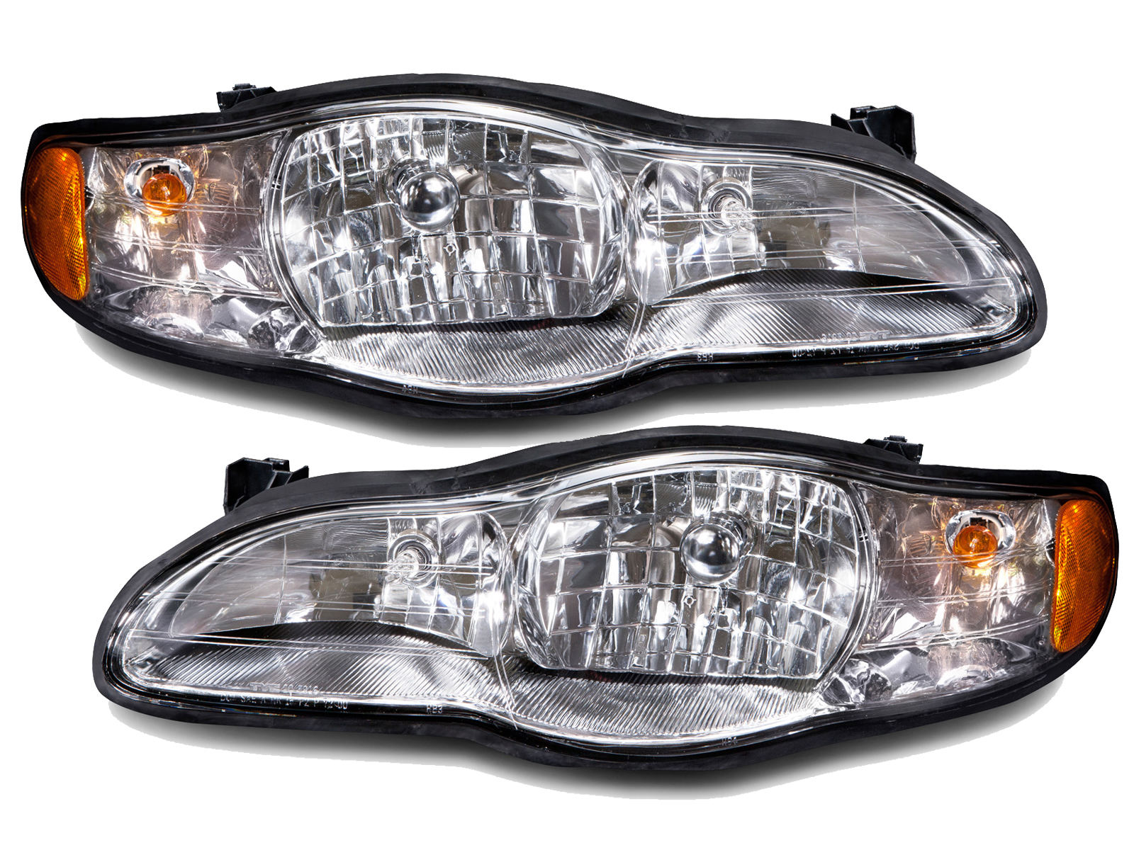 Headlight Set For 00-05 Chevrolet Monte Carlo; CAPA Certified