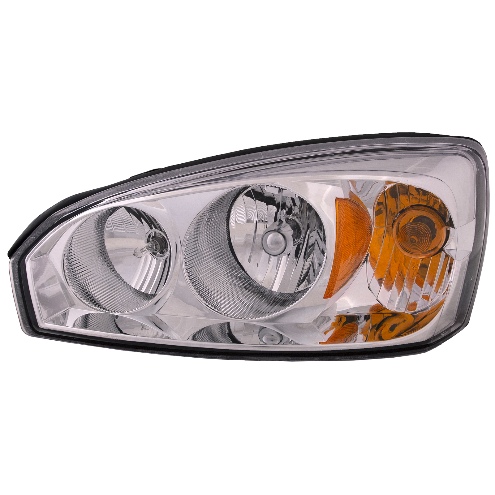 Left Driver Side Headlight For 04-08 Chevrolet Malibu; CAPA Certified