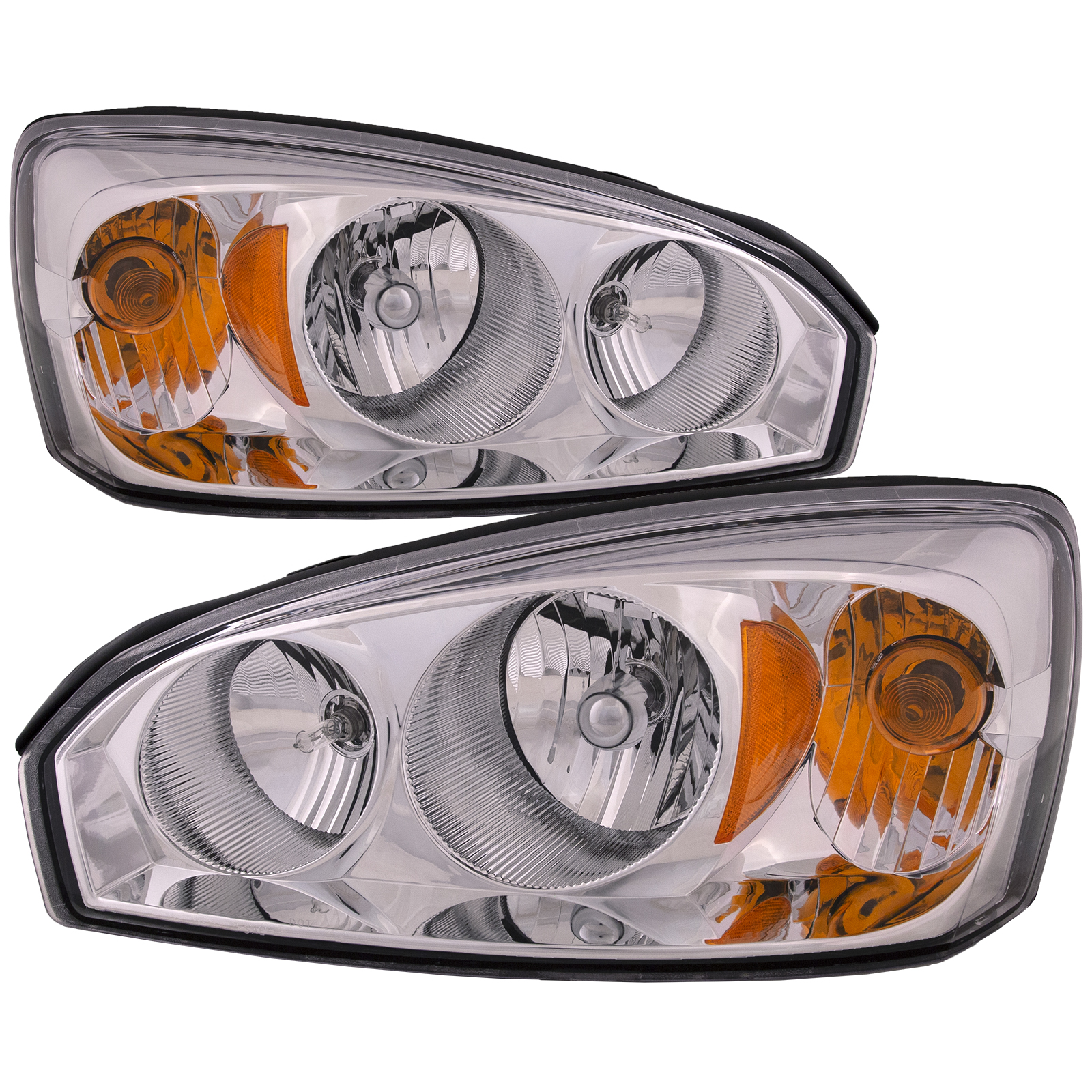Headlight Set For 04-08 Chevrolet Malibu; CAPA Certified