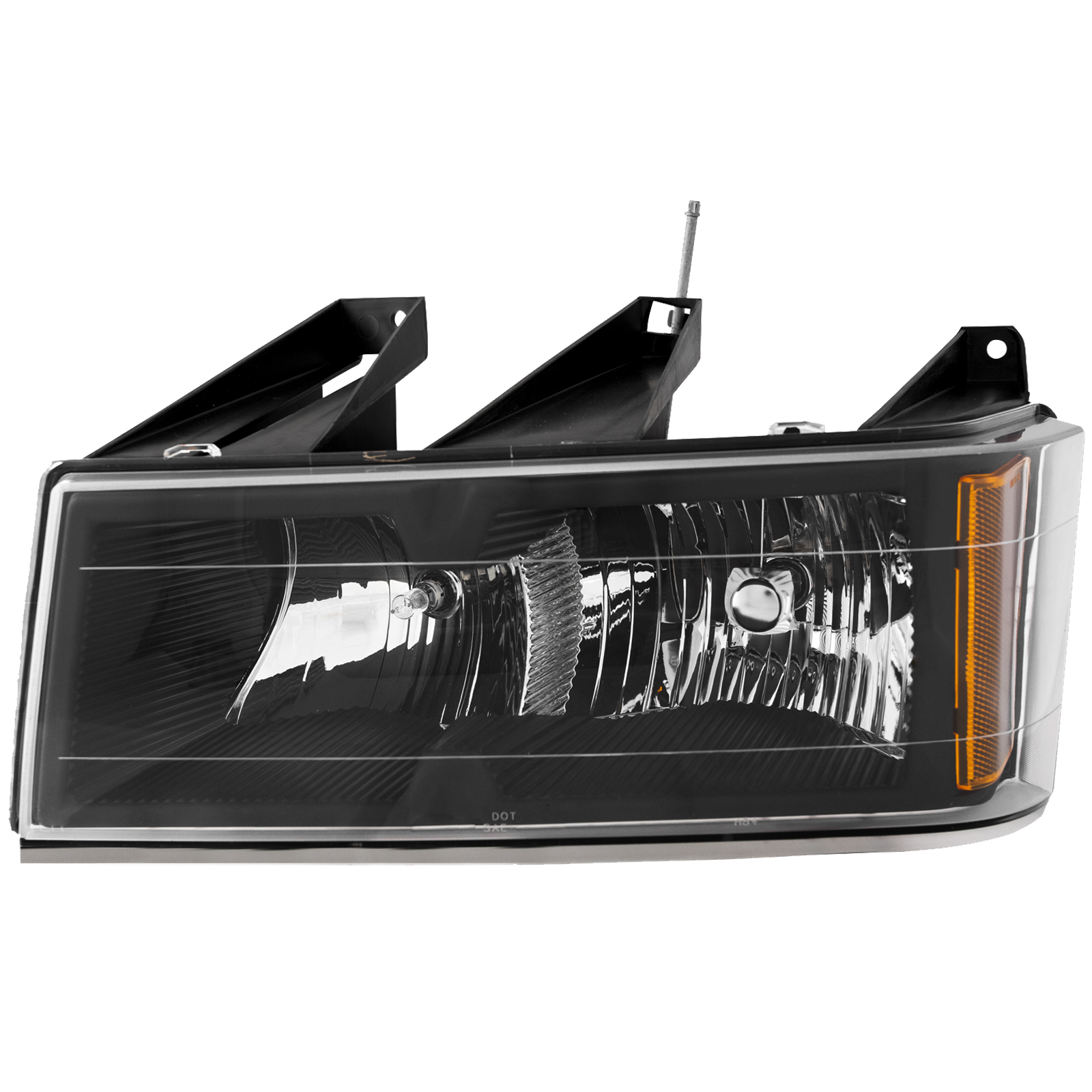Left Driver Side Headlight For 04-12 Chevrolet Colorado, 04-12 GMC Canyon; CAPA Certified