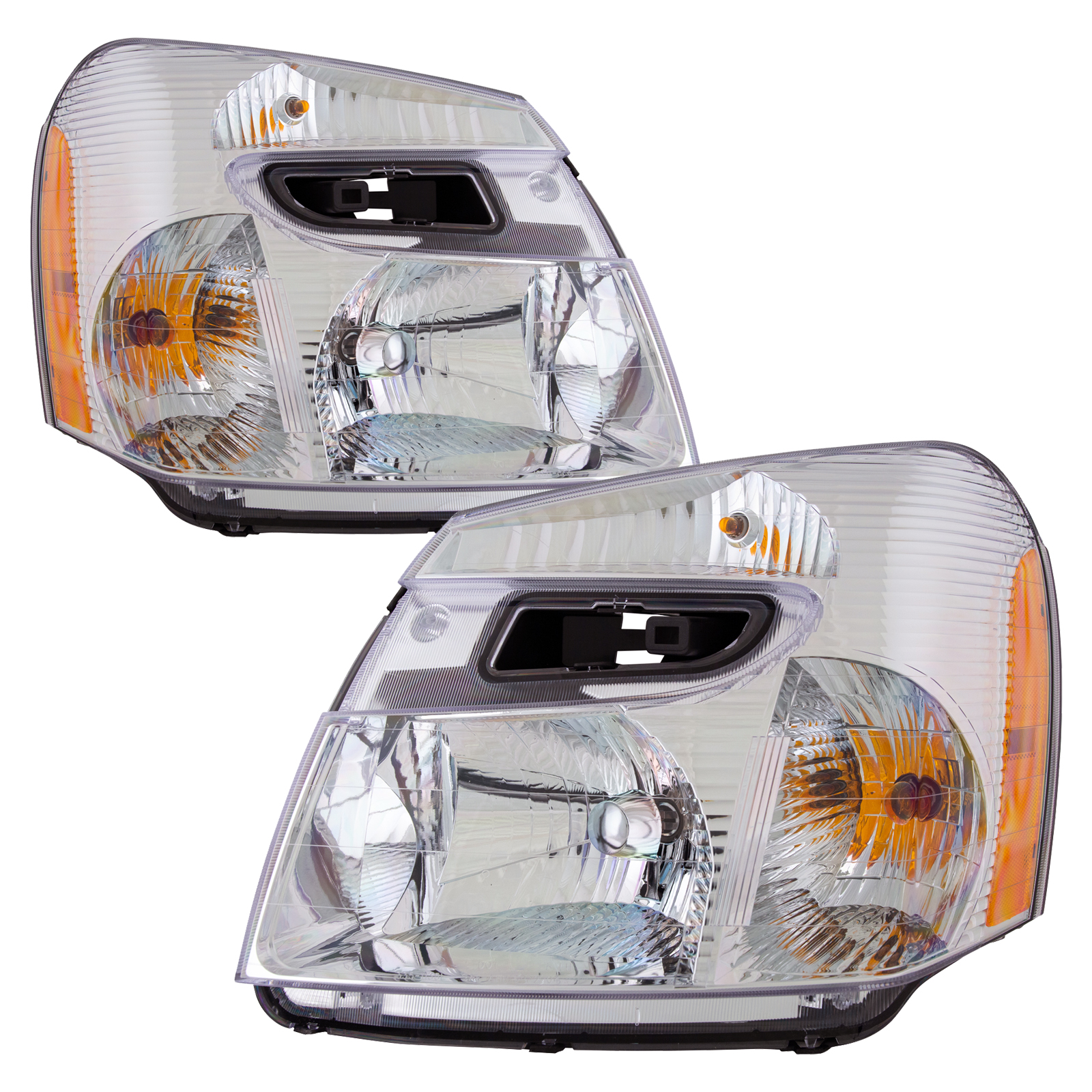 Headlight Set For 05-09 Chevrolet Equinox; CAPA Certified